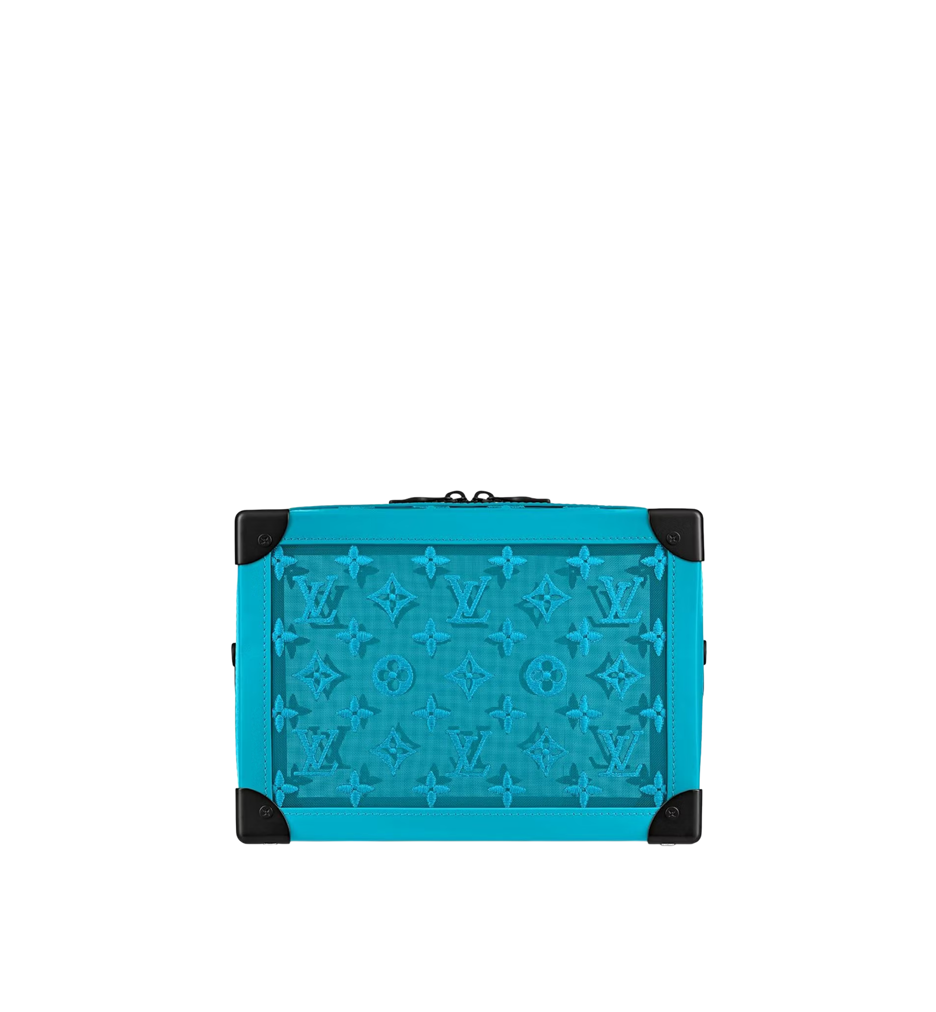 LOUIS VUITTON SOFT TRUNK BLUE MESH