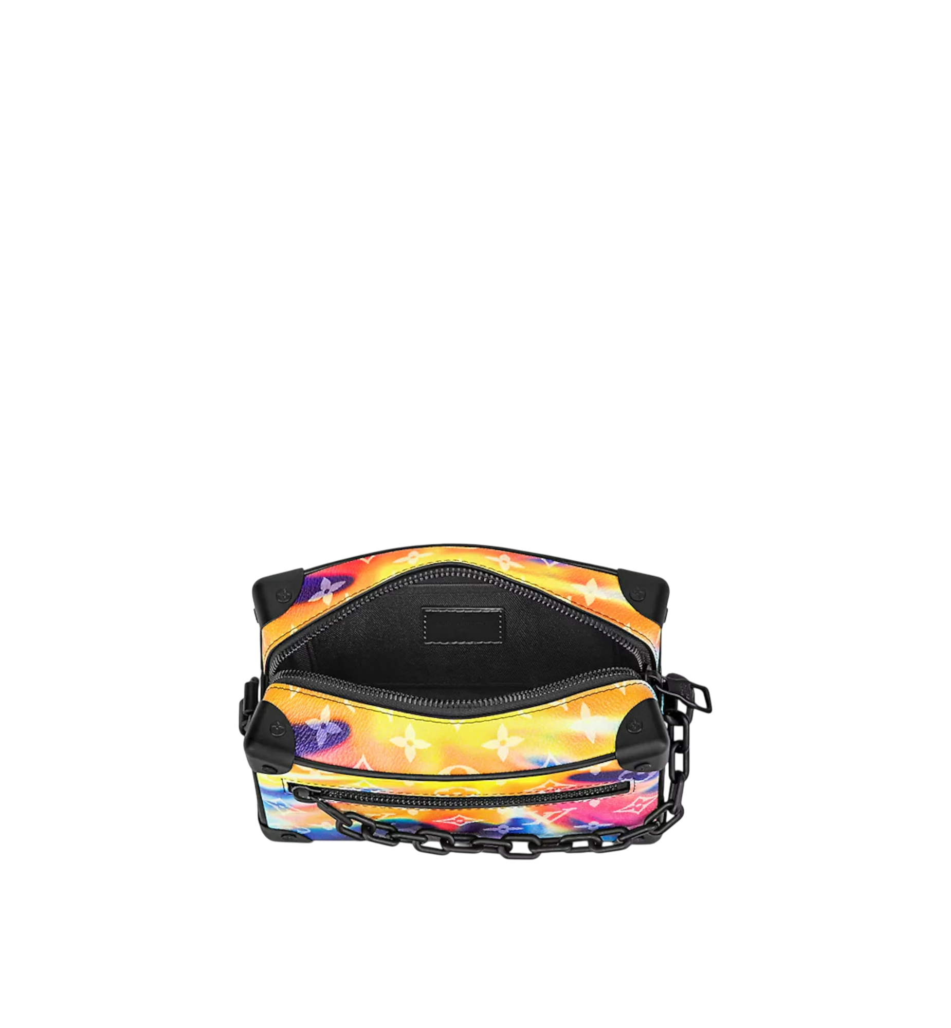 LOUIS VUITTON MINI SOFT TRUNK EVERYDAY SUNSET MONOGRAM COLORFUL/BLACK