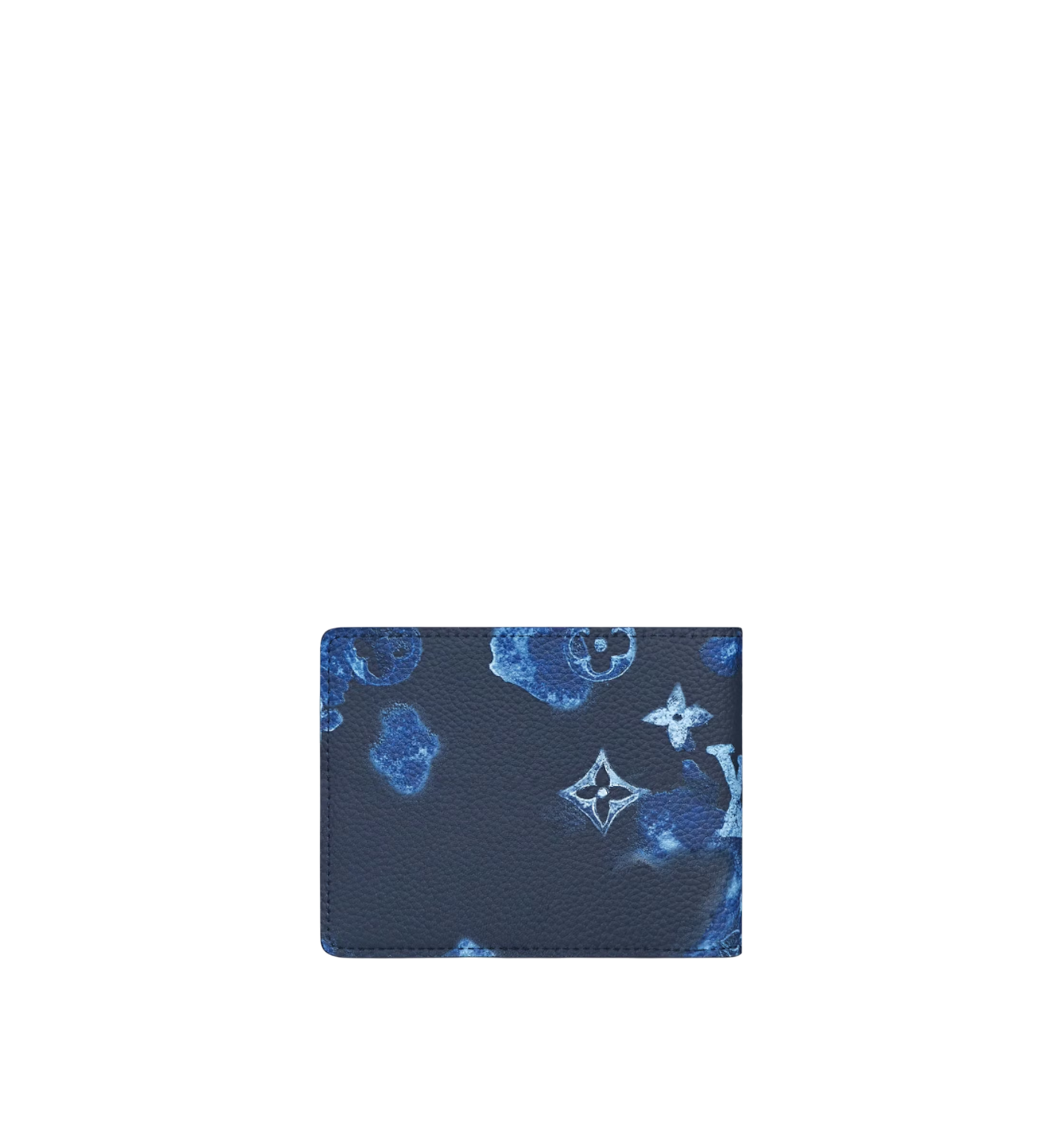 Louis Vuitton Slender Wallet Ink Watercolor In Cowhide Leather