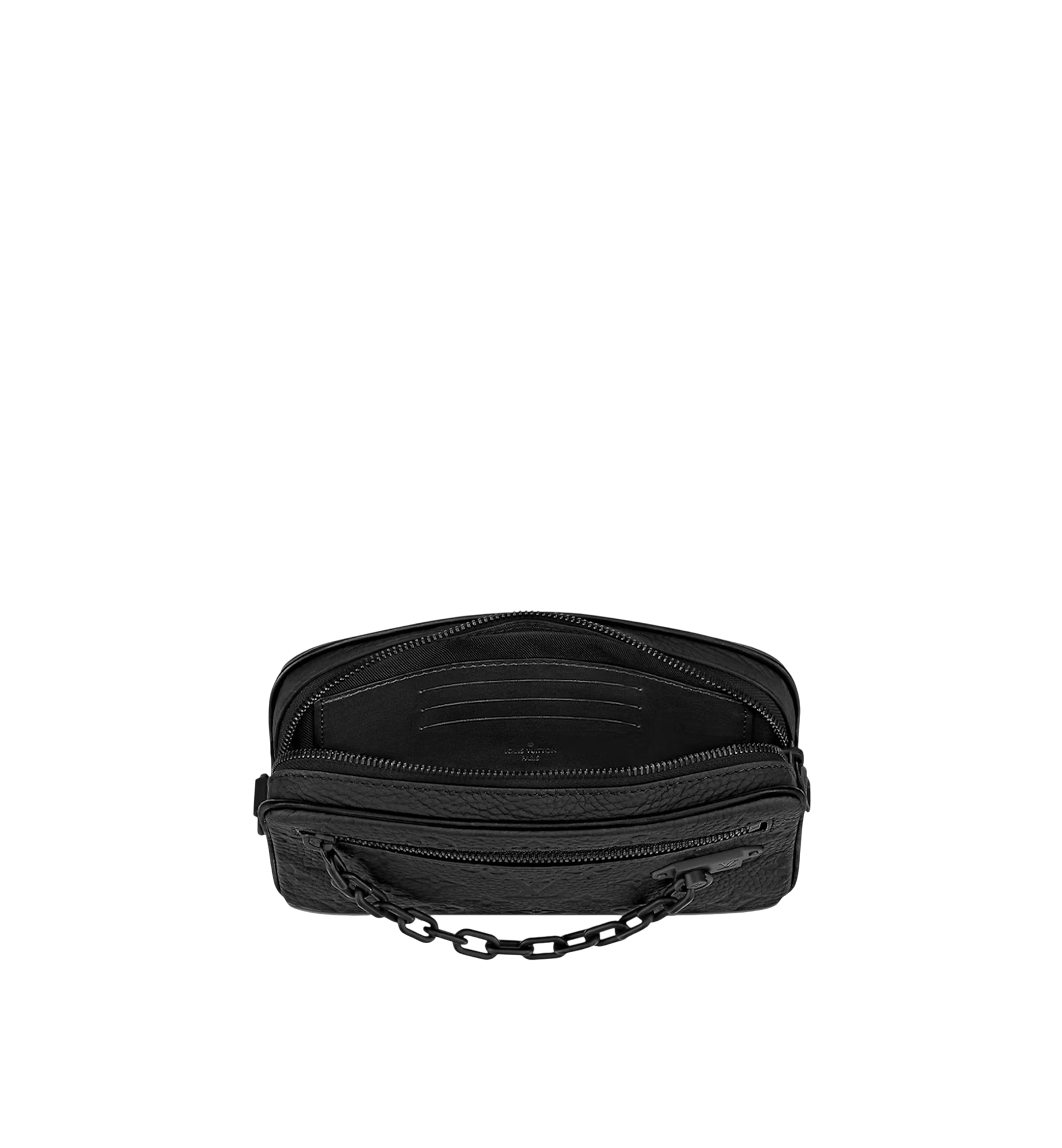 Louis Vuitton Pochette Volga Taurillong MNG Black