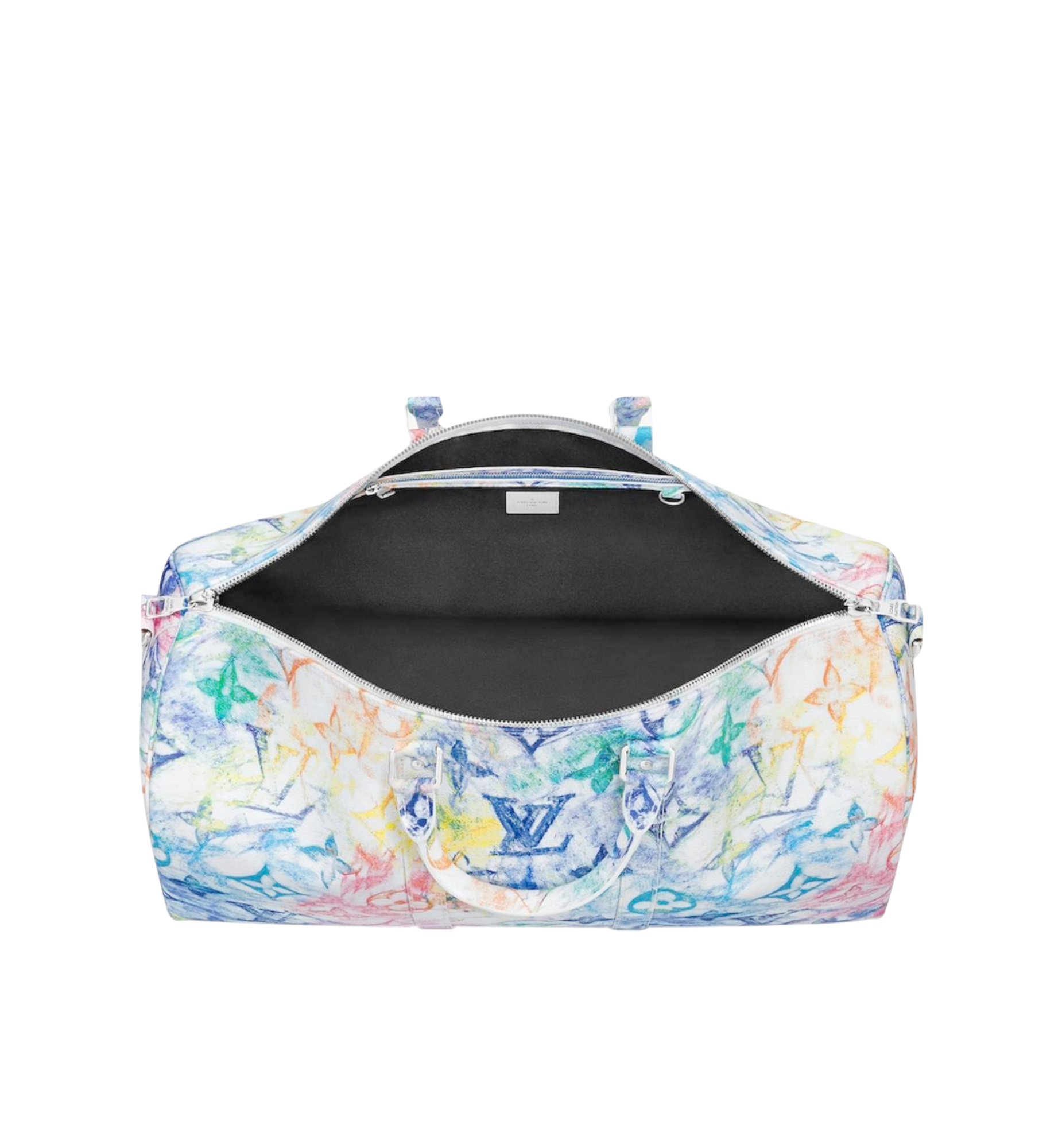 Louis Vuitton Monogram Pastel Colors Keepall Bandouliere 50 Multicolor