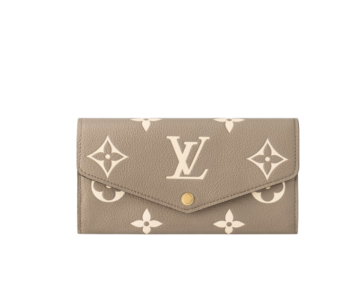 Louis Vuitton classic Sarah wallet Bicolor Monogram