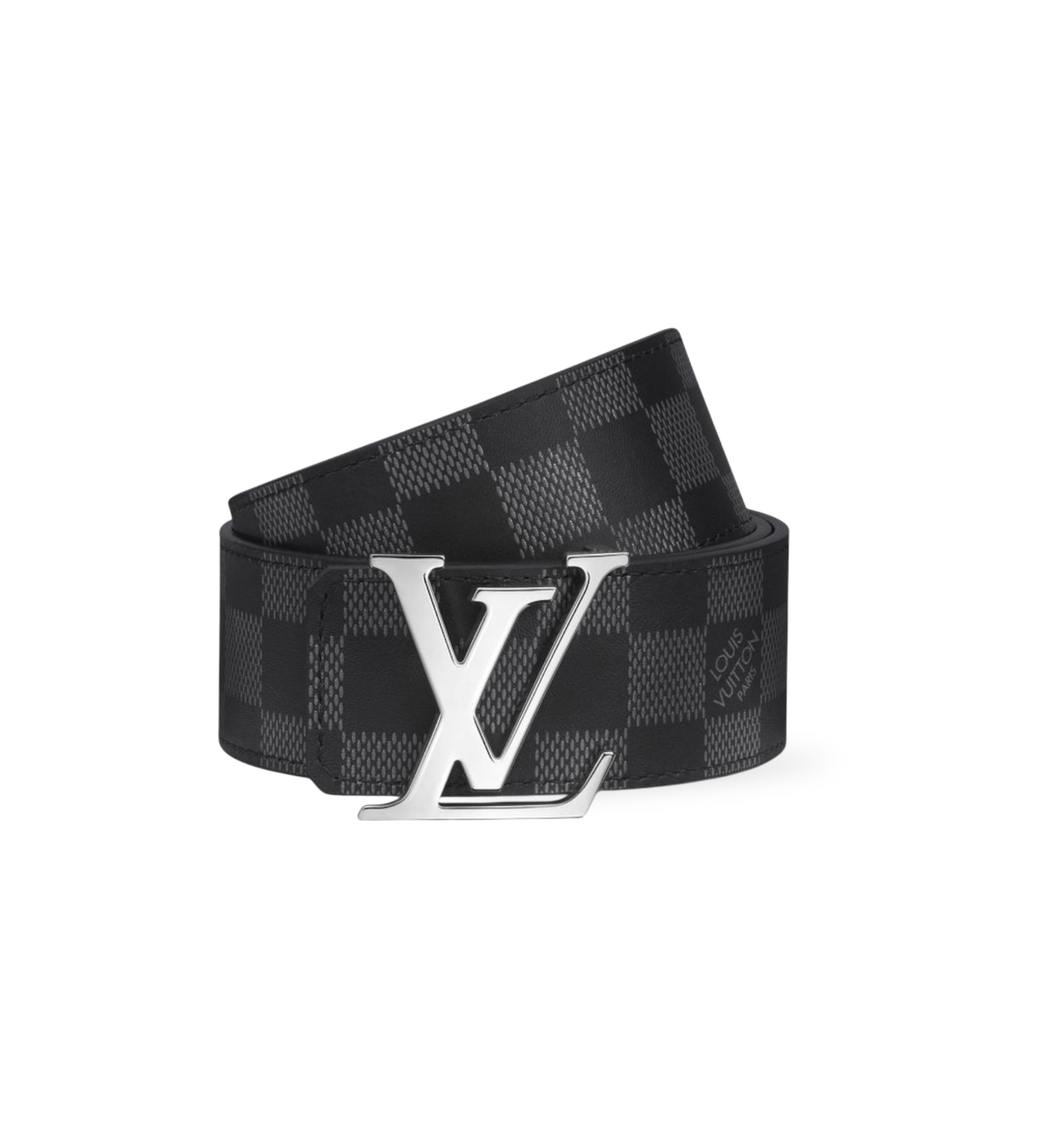 Lois Vuitton Reversible Belt Damier Infinite Black 110