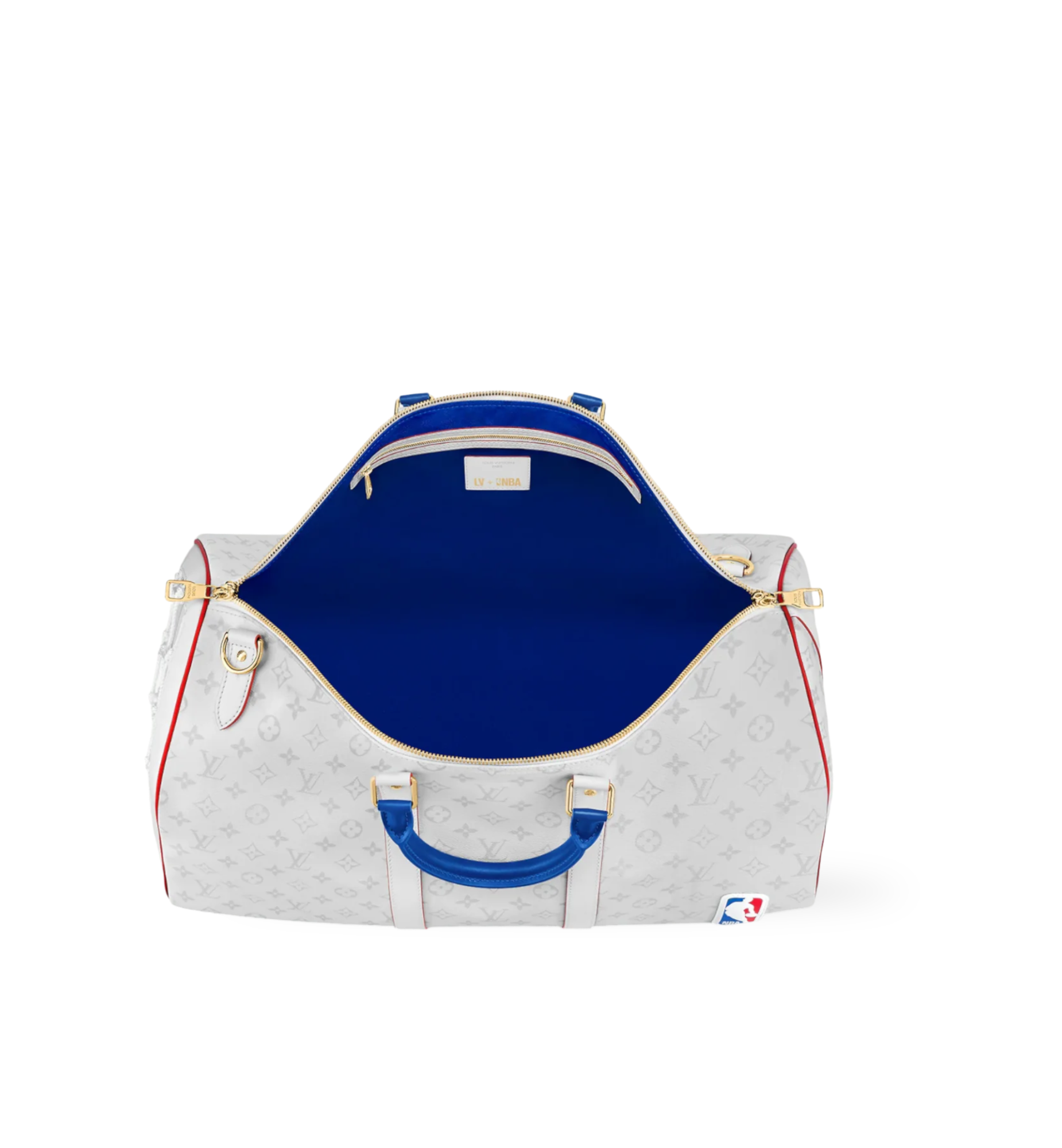 Louis Vuitton x NBA Antartica Keepall Monogram White