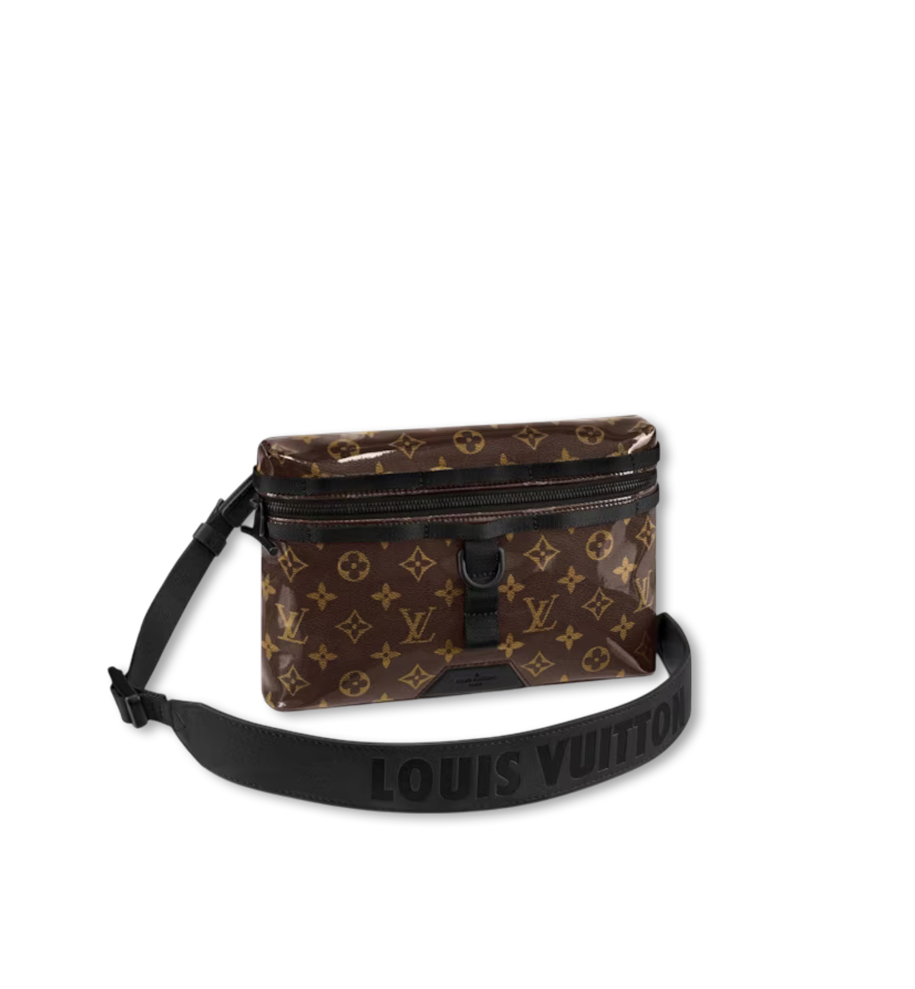 LOUIS VUITTON MONOGRAM GLAZE MESSENGER BLACK