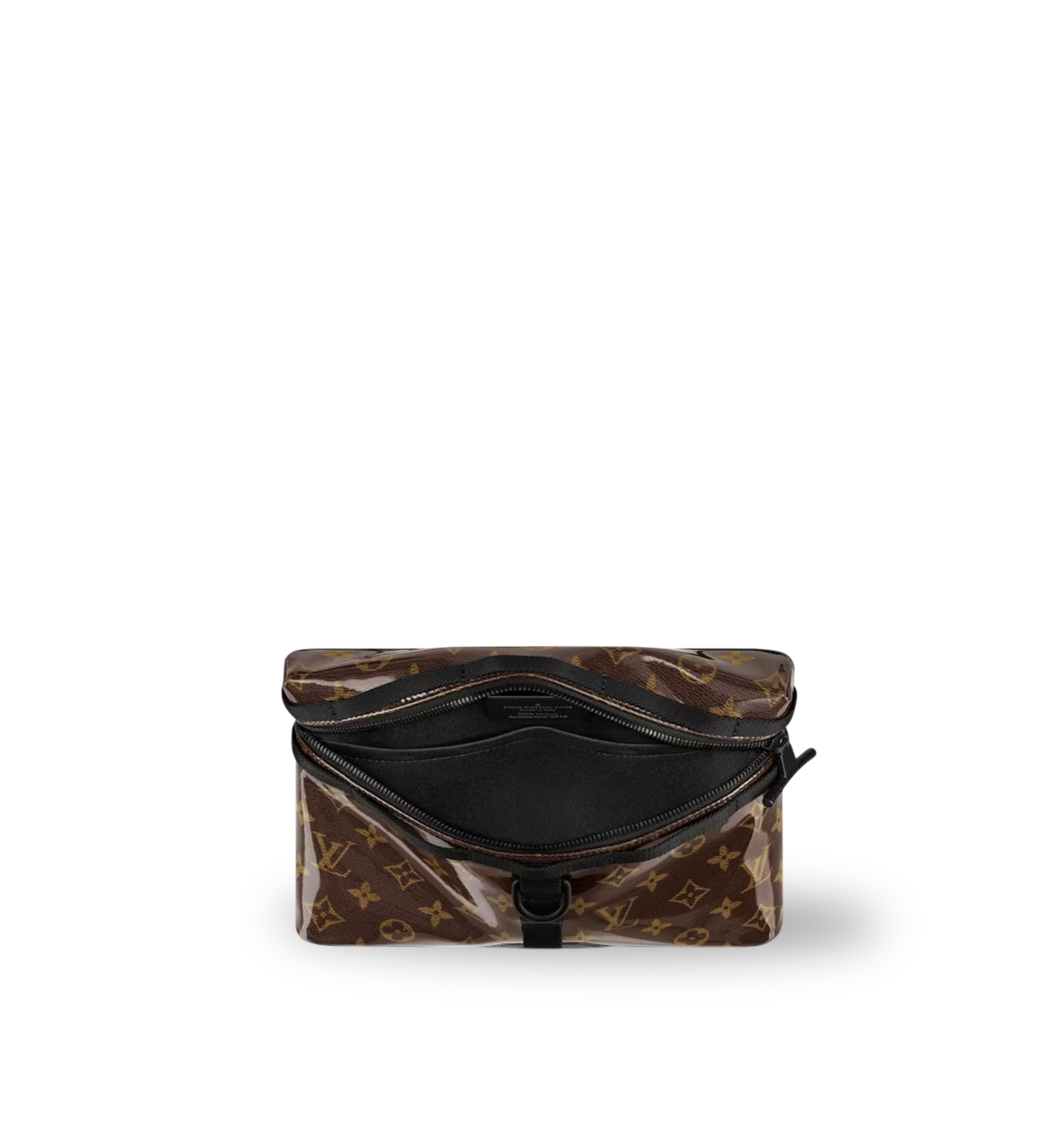 LOUIS VUITTON MONOGRAM GLAZE MESSENGER BLACK