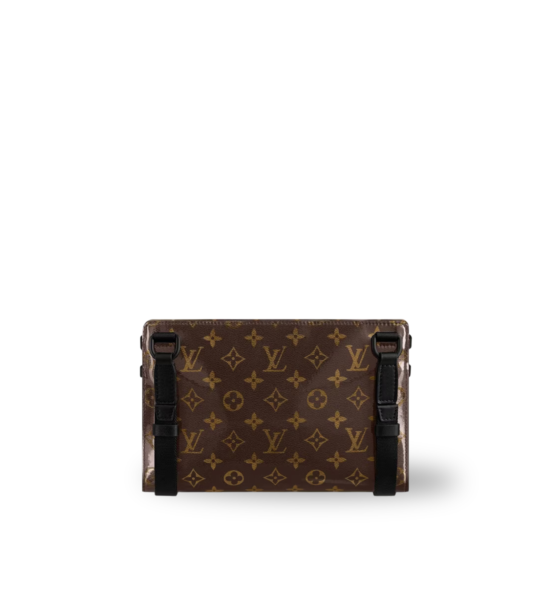 LOUIS VUITTON MONOGRAM GLAZE MESSENGER BLACK