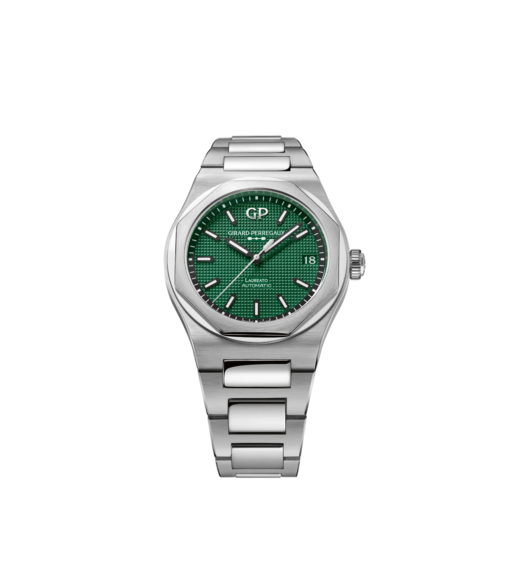 Girard Perregaux Laureato 42 Ref. 81010-11-3153-1CM | Green Dial