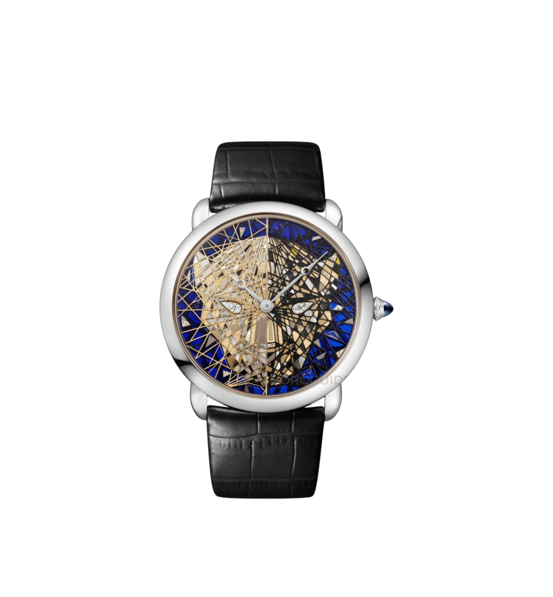 Cartier d'Art Ronde Louis Cartier Sparkling Panthère Ref. HPI01447