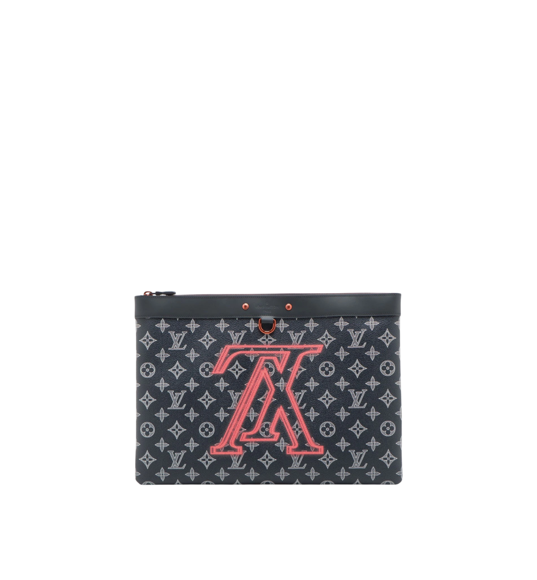 Louis Vuitton Pochette GM Apollo Monogram Ink Upside Down