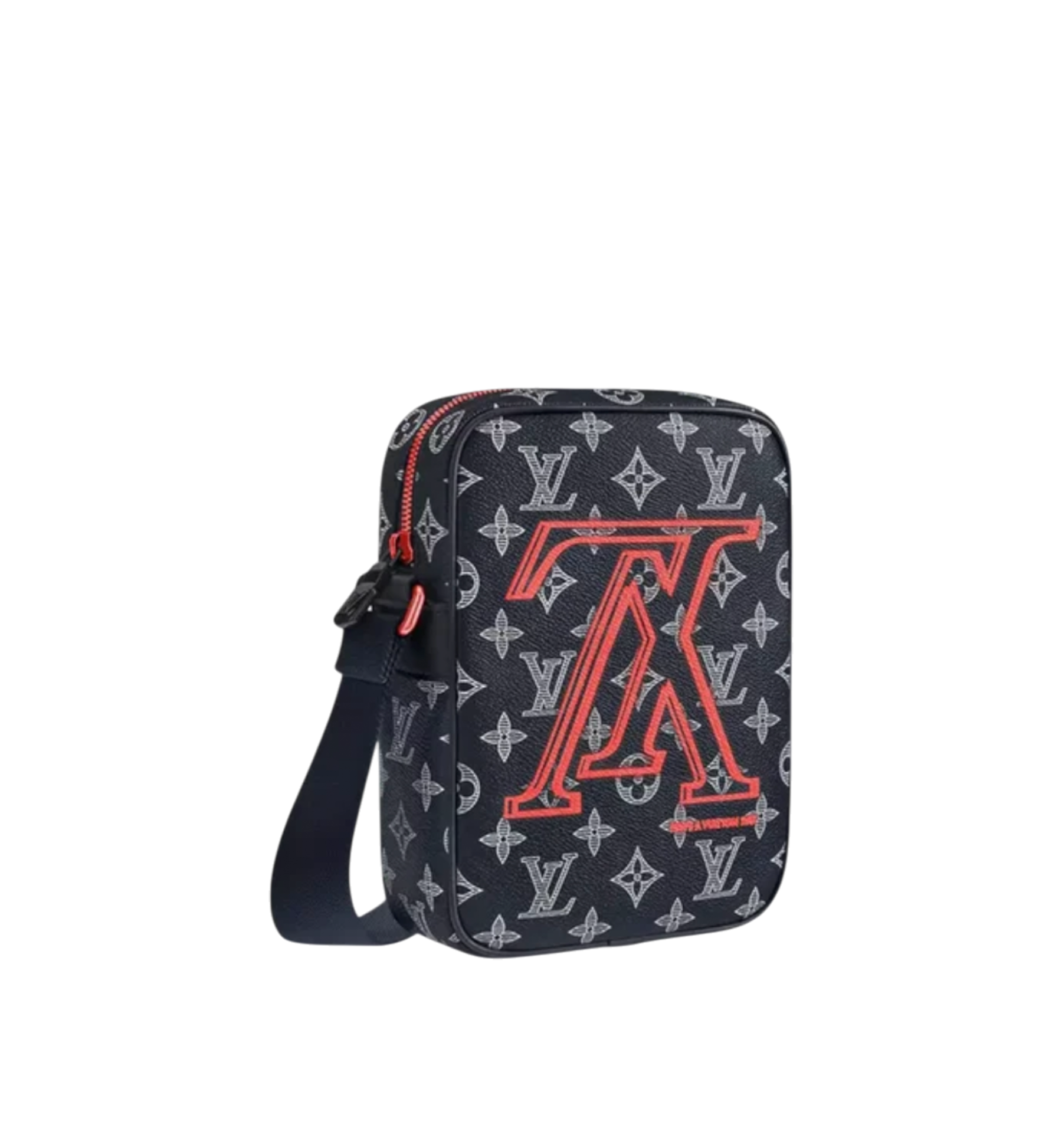 Louis Vuitton Danube Monogram Upside Down Ink PM Navy