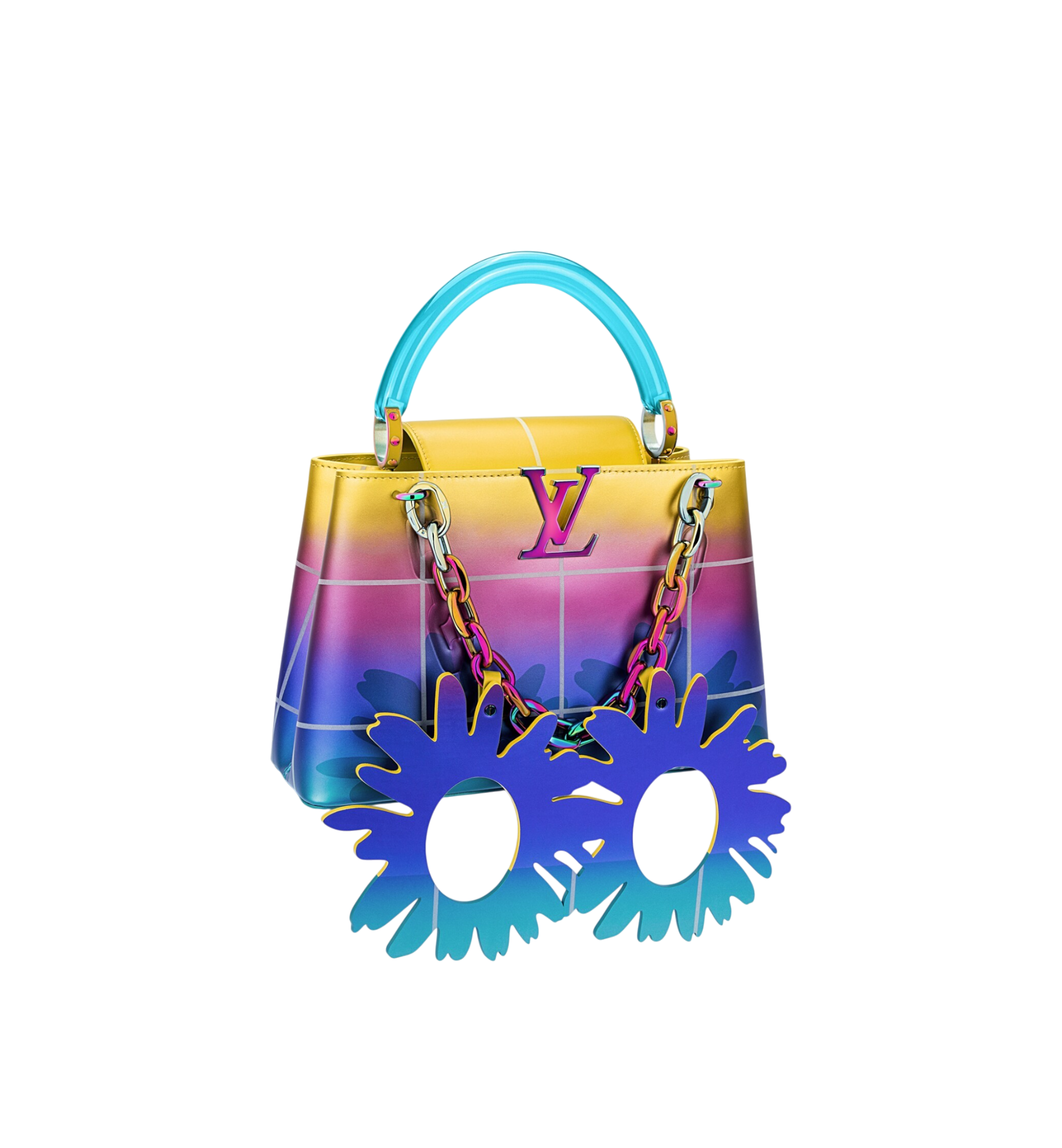 Louis Vuitton X AMELIE BERTRAND Artycapucines MM Multicolor