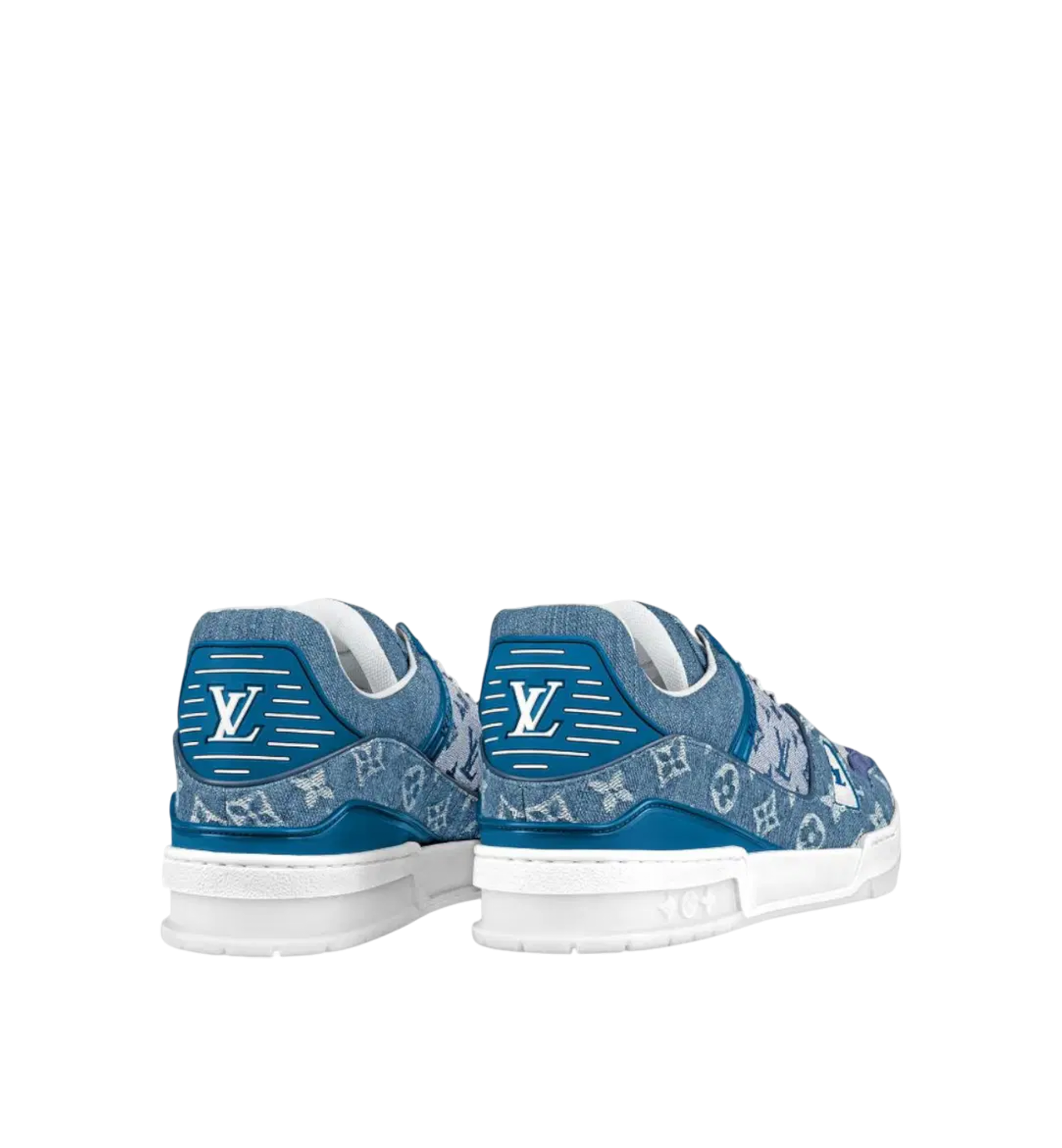 Louis Vuitton Sneaker Denim Men Blue