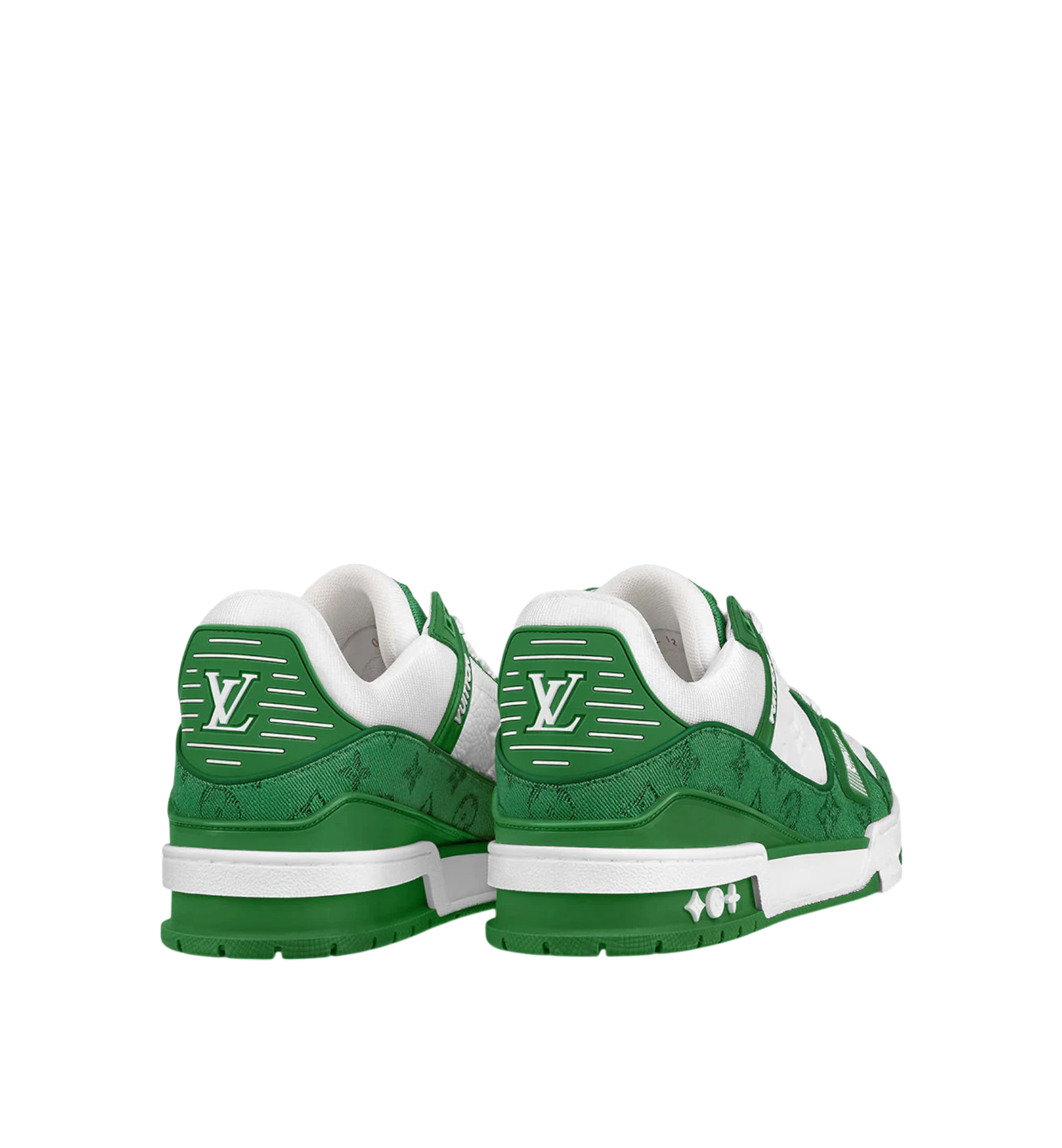 Louis Vuitton Trainer Green | White