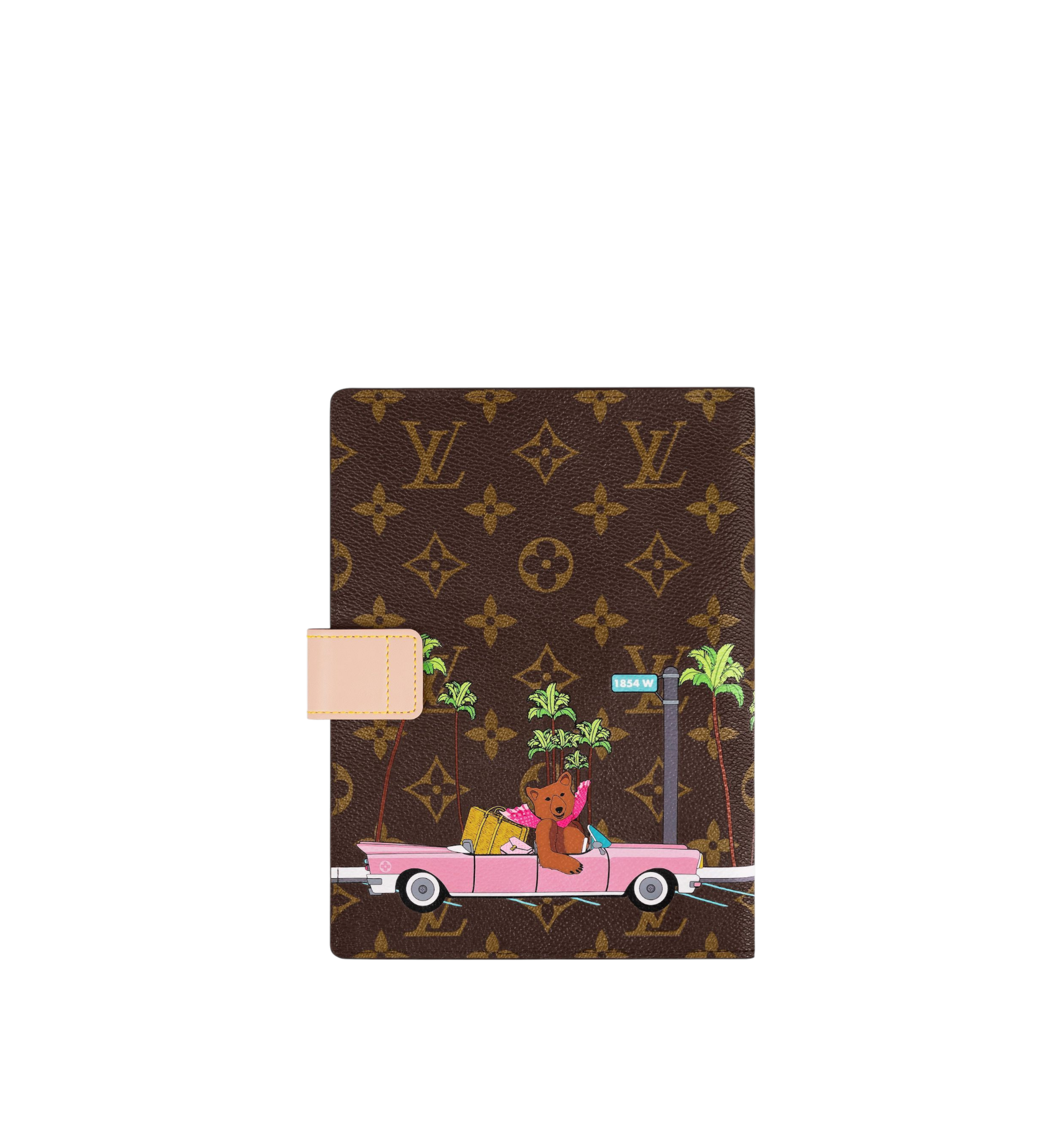 Louis Vuitton Paul Notebook Cover Limited Edition Vivienne Xmas Monogram Canvas