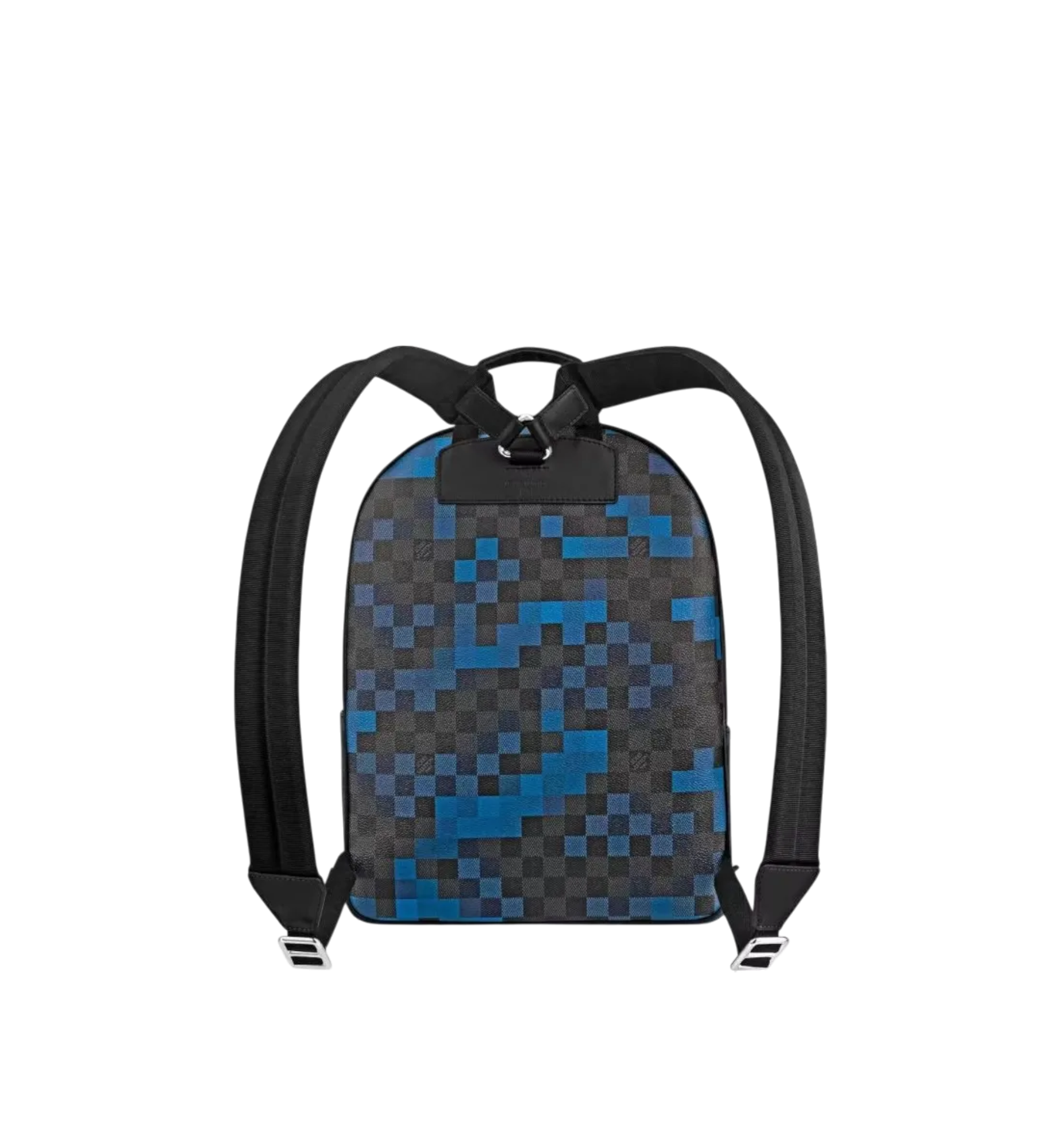Louis Vuitton Josh Backpack Pixel Damier Graphite Blue