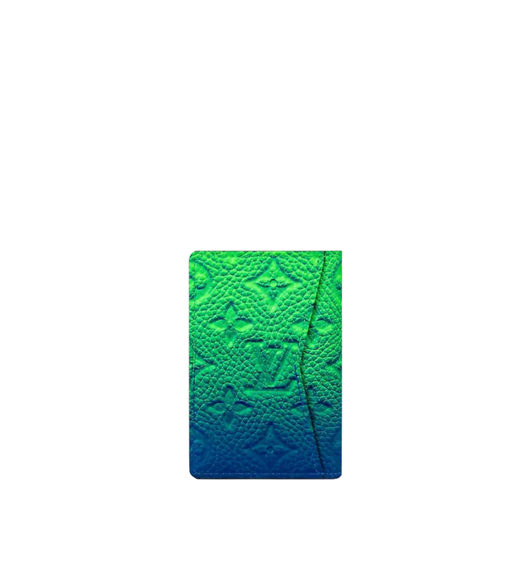 Louis Vuitton Pocket Organizer Illusion Green Blue