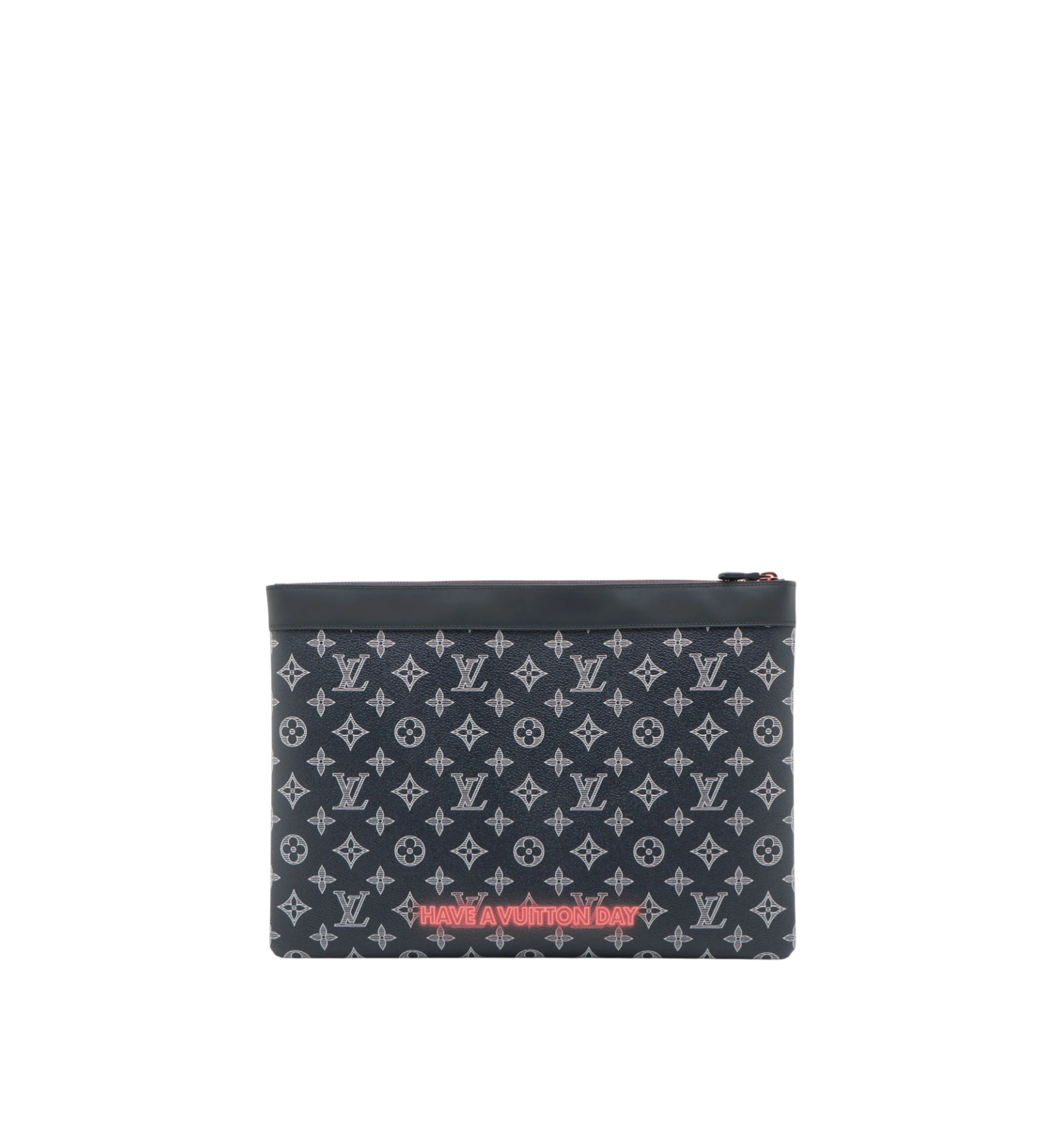 Louis Vuitton Pochette GM Apollo Monogram Ink Upside Down