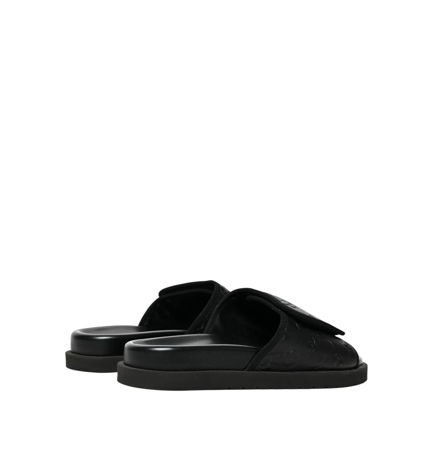 LOUIS VUITTON x NBA MIAMI MULES BLACK MEN
