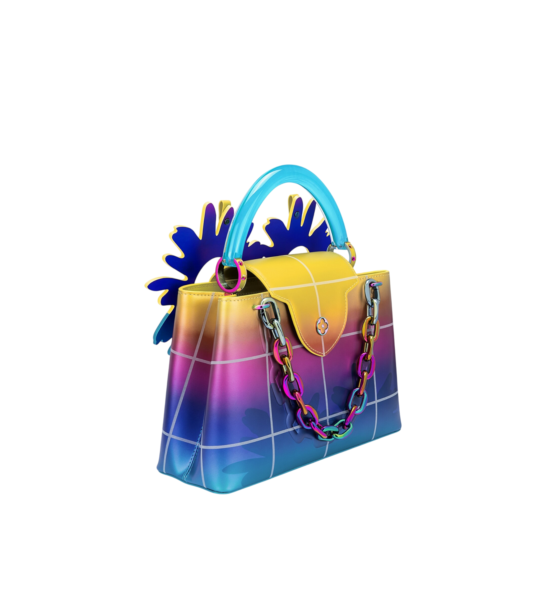 Louis Vuitton X AMELIE BERTRAND Artycapucines MM Multicolor