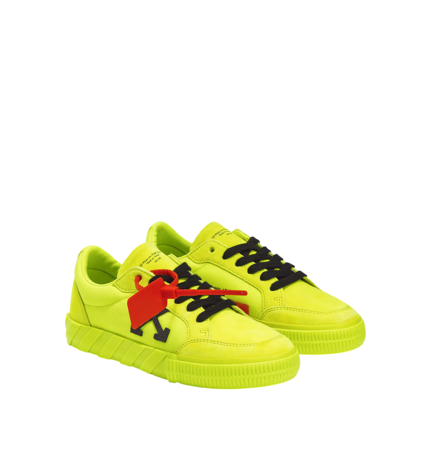 Off-White Low Vulcanised Arrow Sneaker Yellow