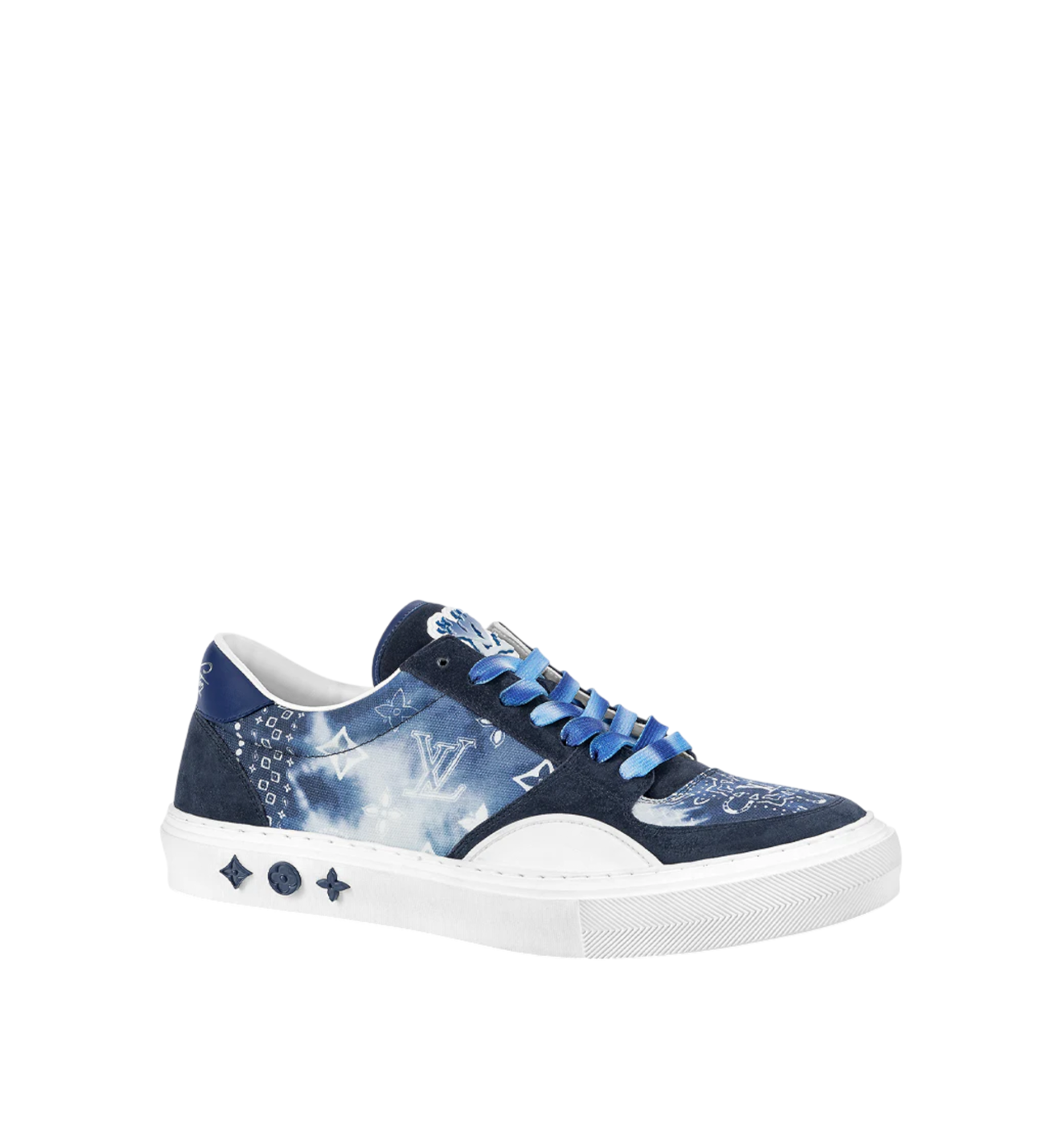 LOUIS VUITTON SNEAKER NAVY BLUE AND WHITE MEN