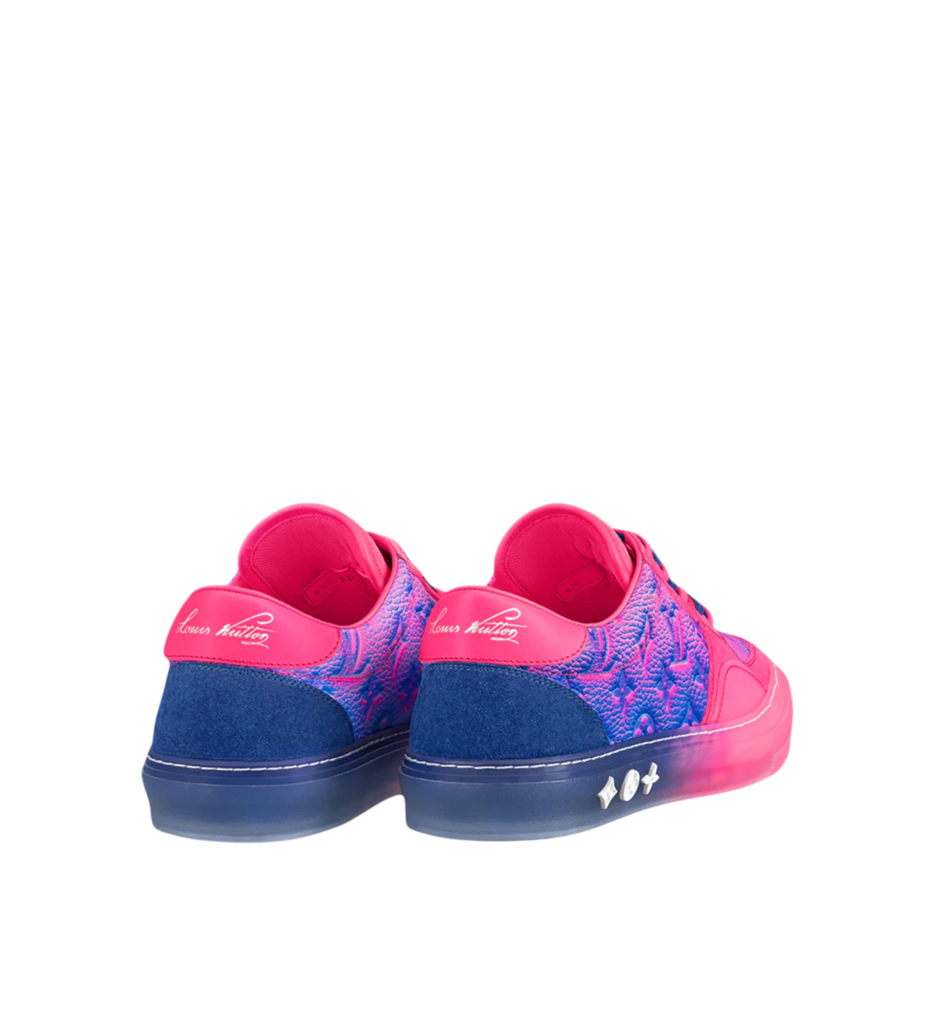 Louis Vuitton Ollie Richelieu Sneakers Pink | Purple Men