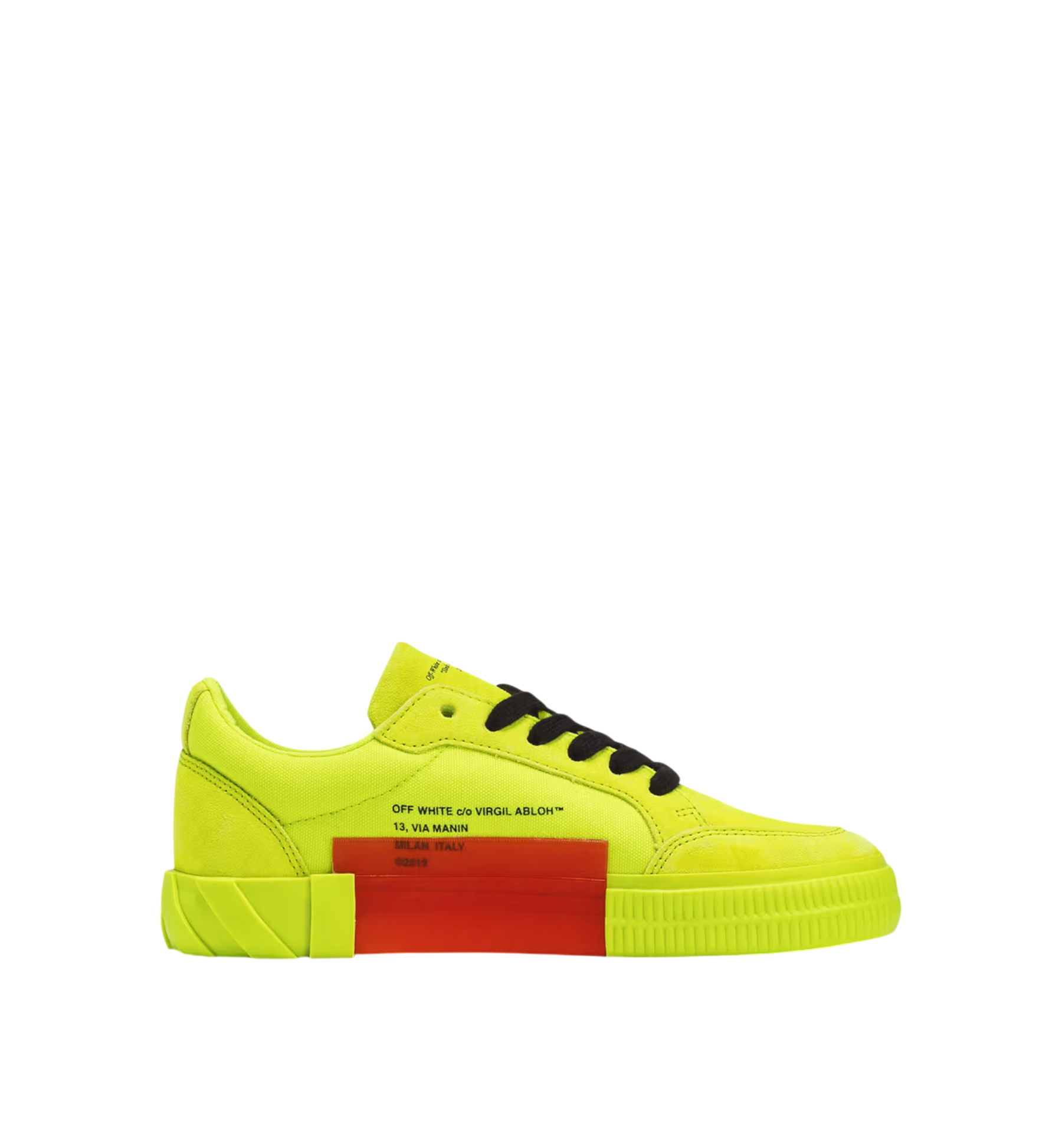 Off-White Low Vulcanised Arrow Sneaker Yellow