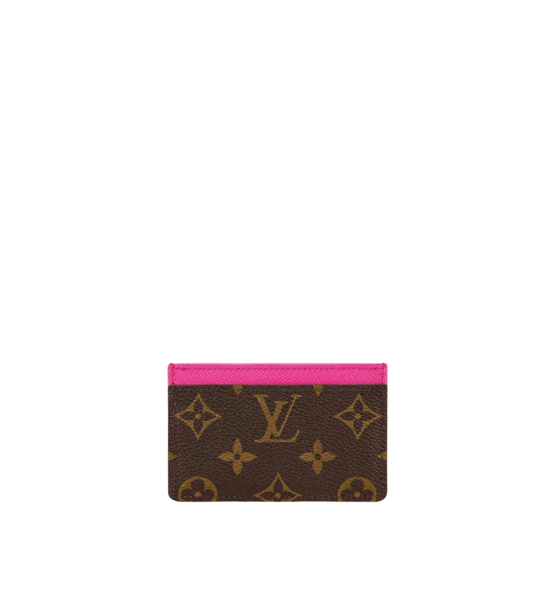 Louis Vuitton Monogram 2022 Christmas Animation Seoul Cardholder Fuchsia