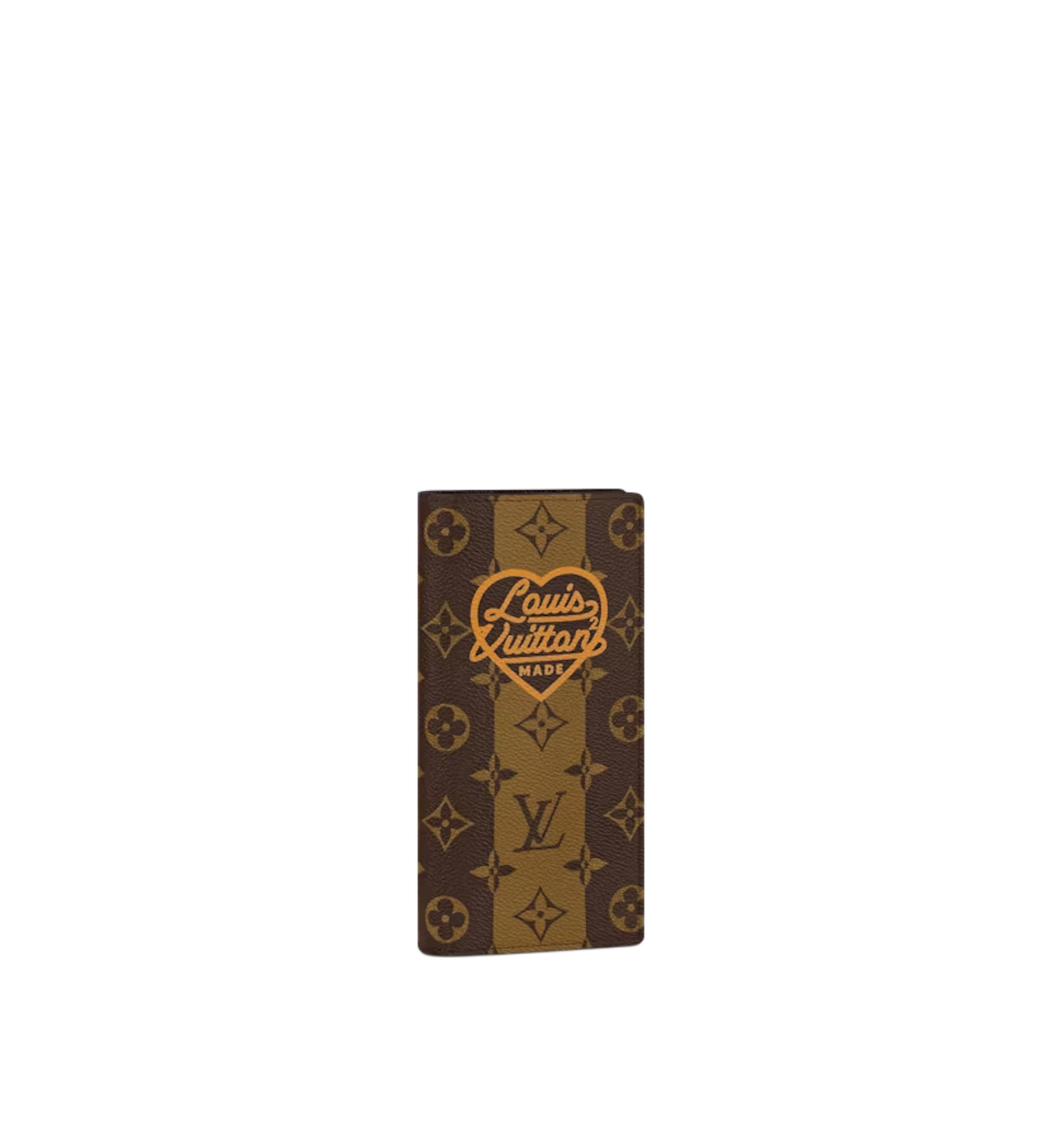 Louis Vuitton x Nigo Brazza Wallet Monogram Stripes Brown