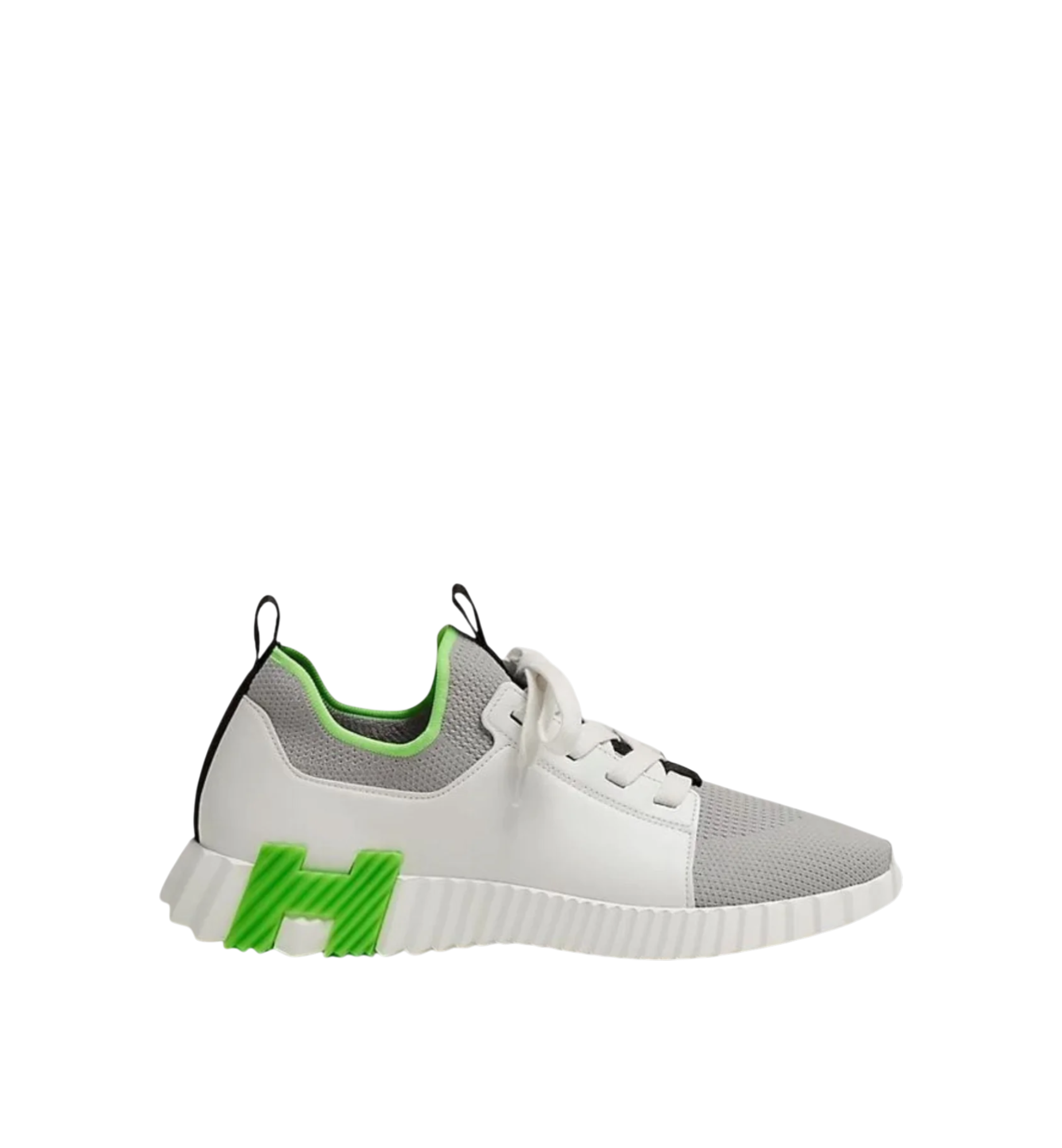 Hermès Depart Slip-on Sneaker Grey White Green