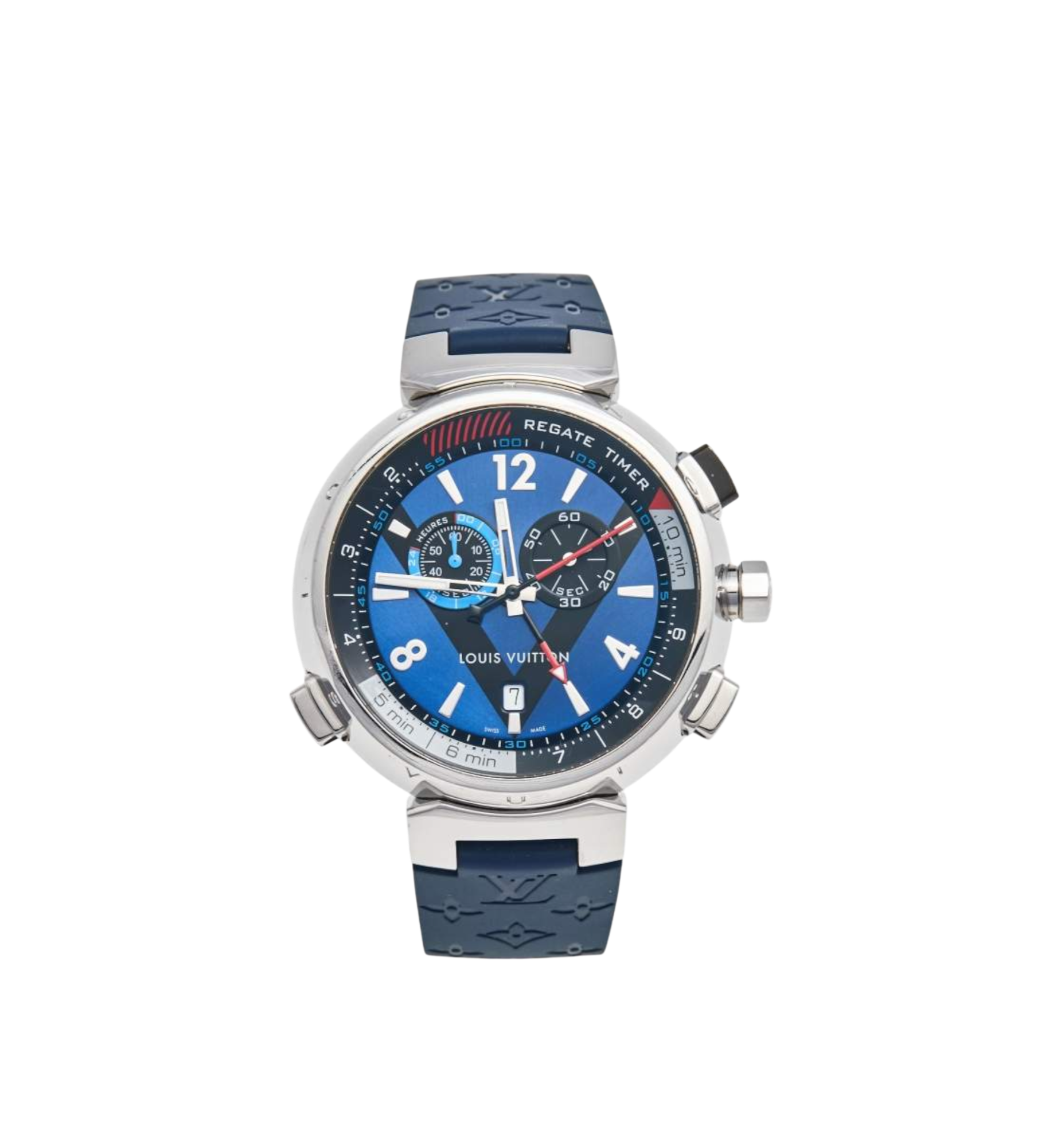 Louis Vuitton Men's Quartz Battery Wristwatches Ref. Q102DZ TO238571