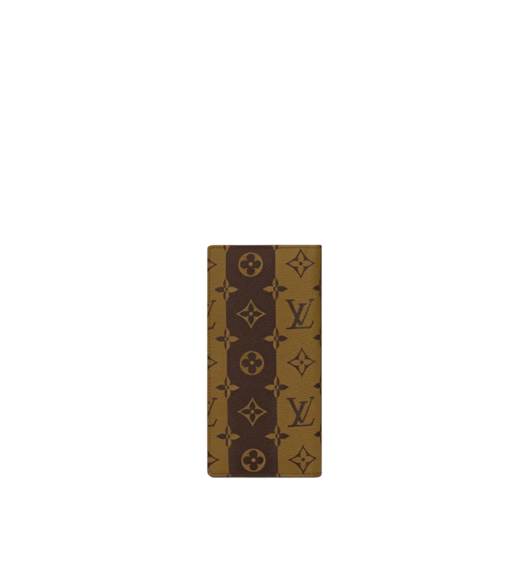 Louis Vuitton x Nigo Brazza Wallet Monogram Stripes Brown