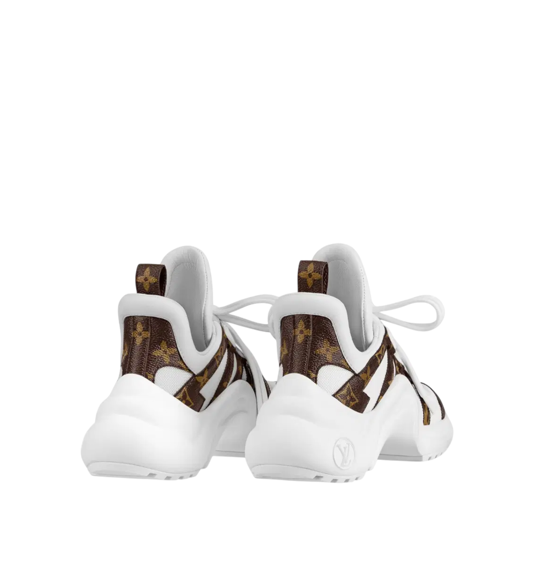 Louis Vuitton Archlight White Monogram Canvas Coated And Leather