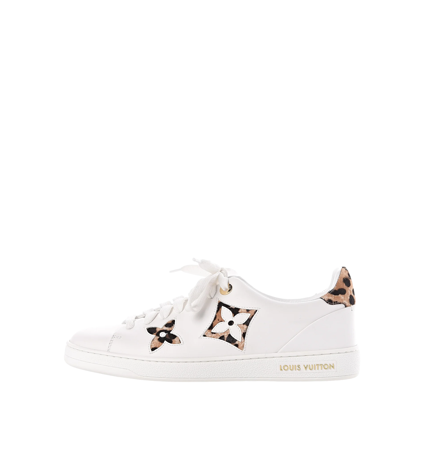 LOUIS VUITTON SNEAKER GIANT JUNGLE FRONTROW WHITE
