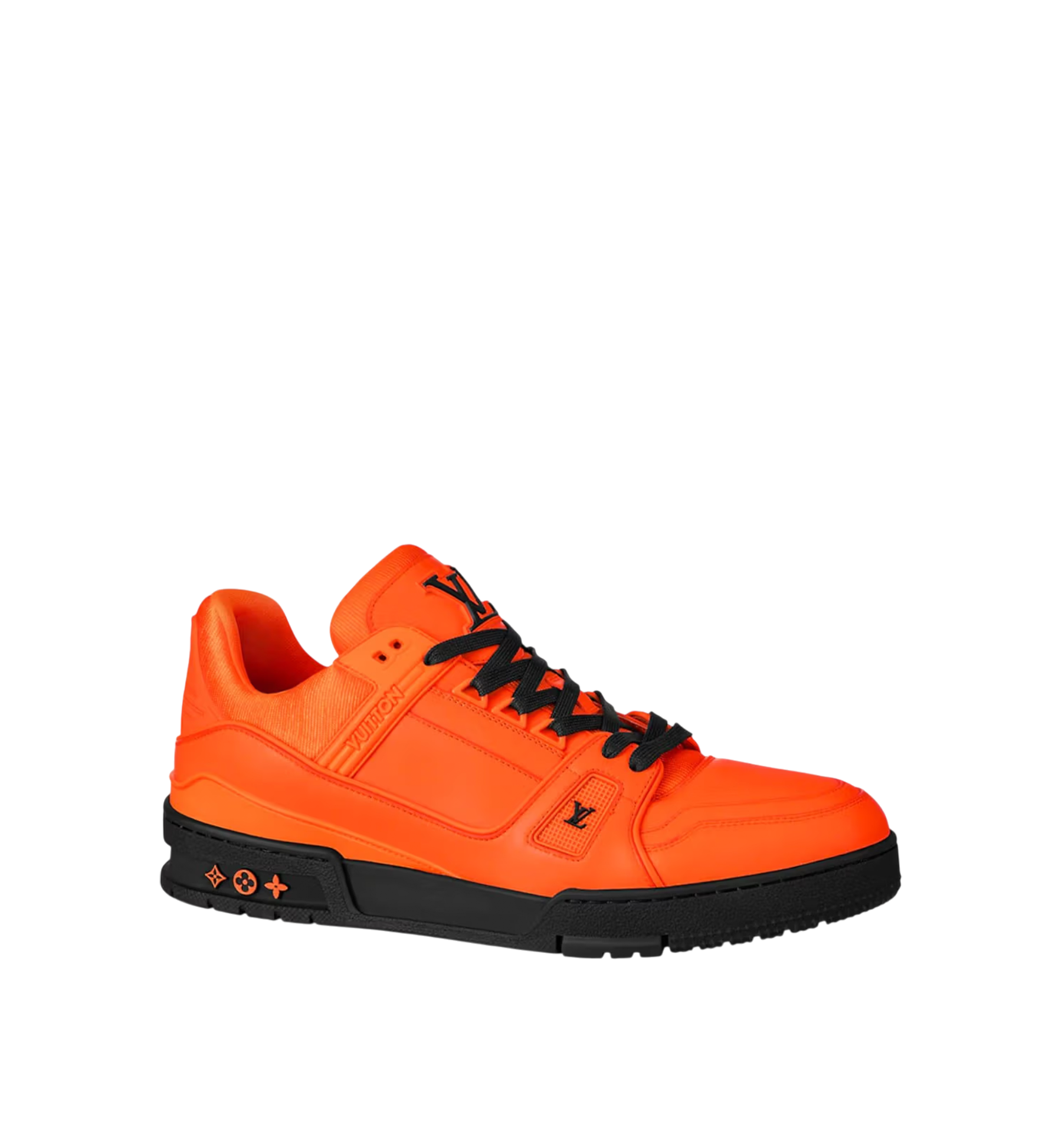 LOUIS VUITTON SNEAKER LEATHER ORANGE MEN