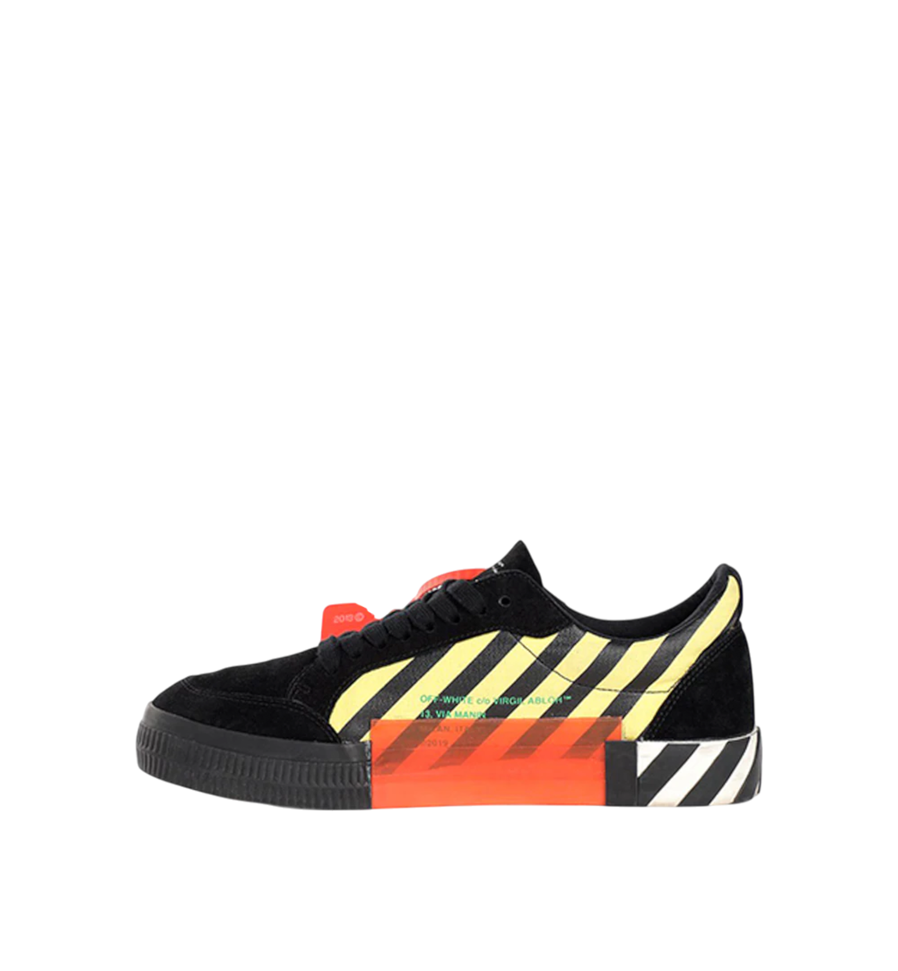 Off-White Low Vulcanised Arrow Sneaker Black