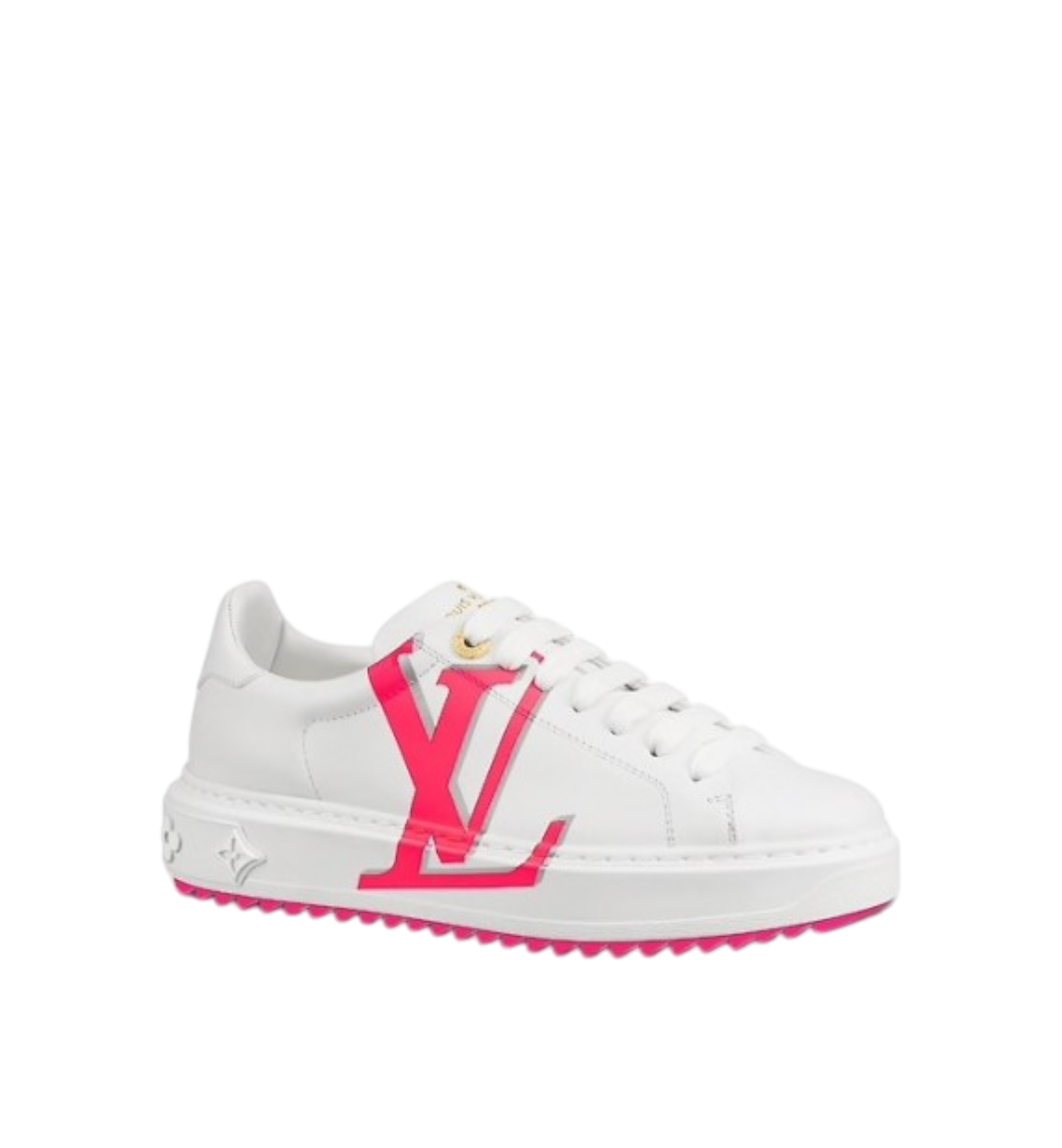 Louis Vuitton Sneaker Time Out White | Pink