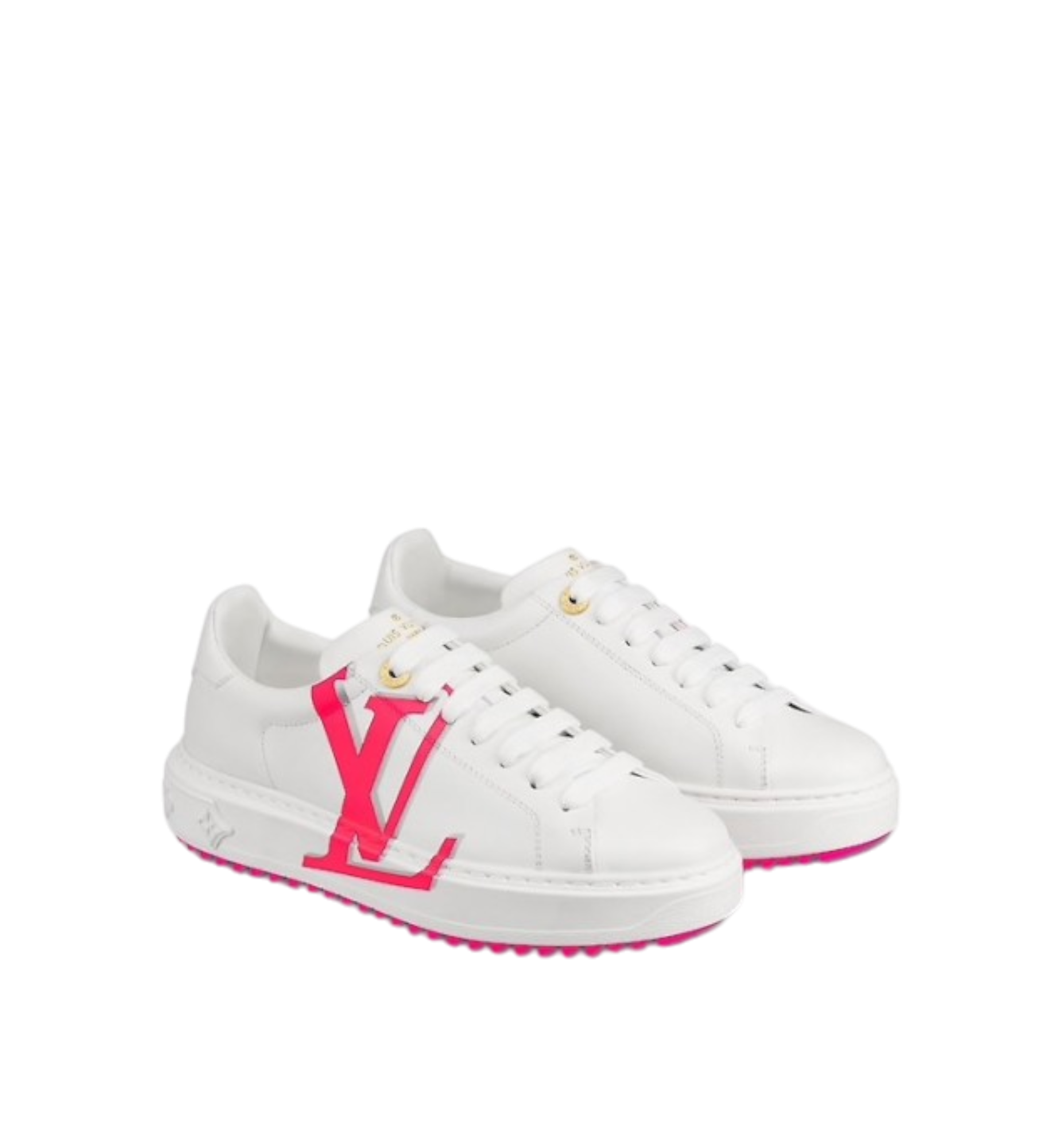 Louis Vuitton Sneaker Time Out White | Pink