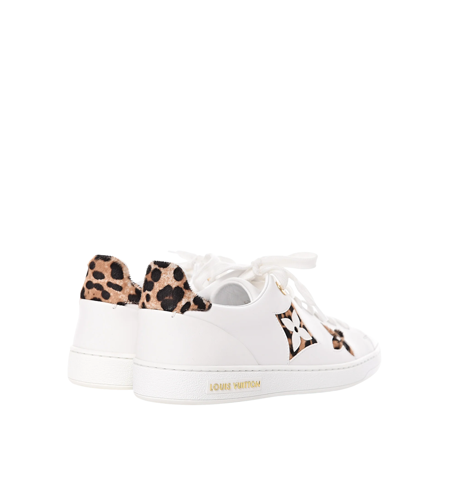 LOUIS VUITTON SNEAKER GIANT JUNGLE FRONTROW WHITE