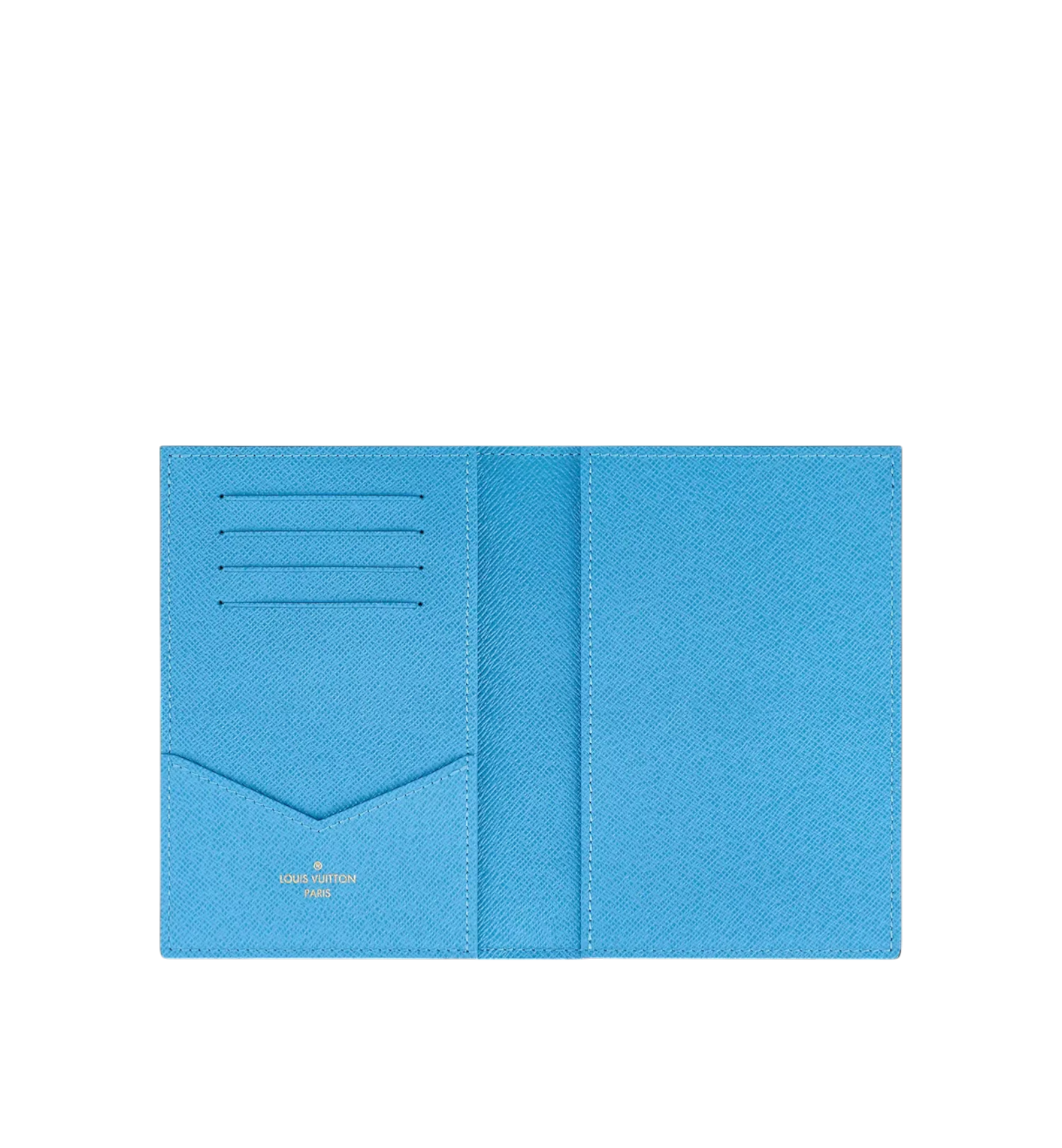 Louis Vuitton Passport Cover Monogram Vivienne Myosotis Blue