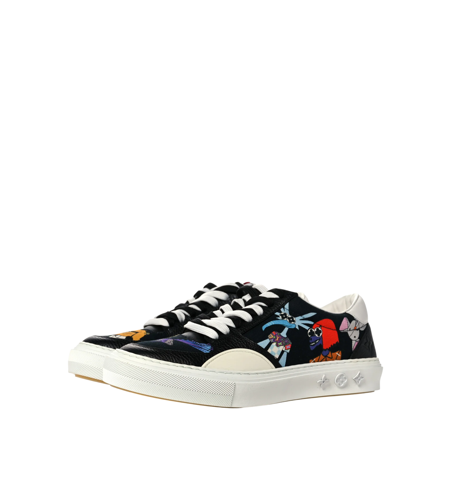 Louis Vuitton Low Sneaker Friends Black Men