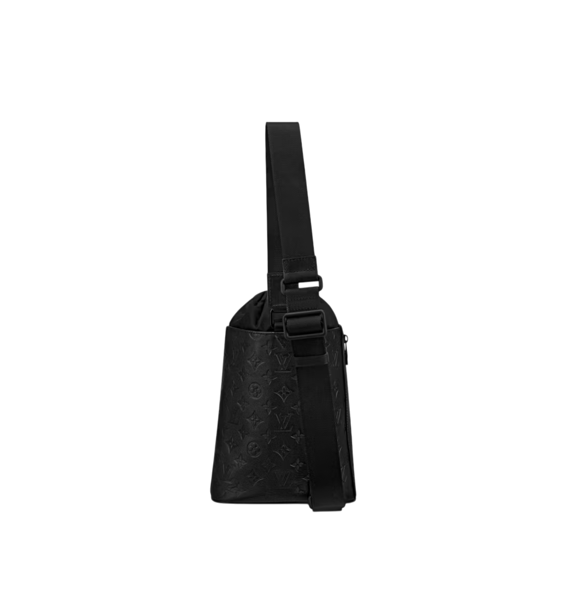 Louis Vuitton Chalk Sling Bag Monogram Shadow Black