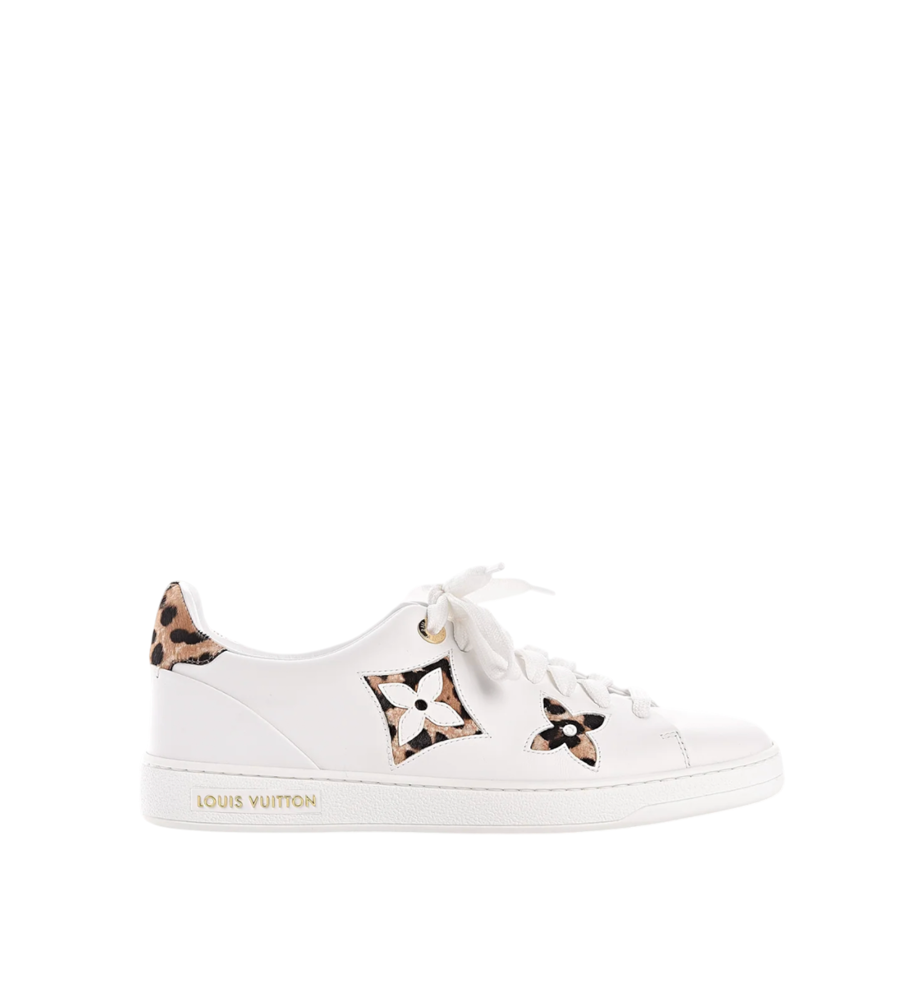 LOUIS VUITTON SNEAKER GIANT JUNGLE FRONTROW WHITE