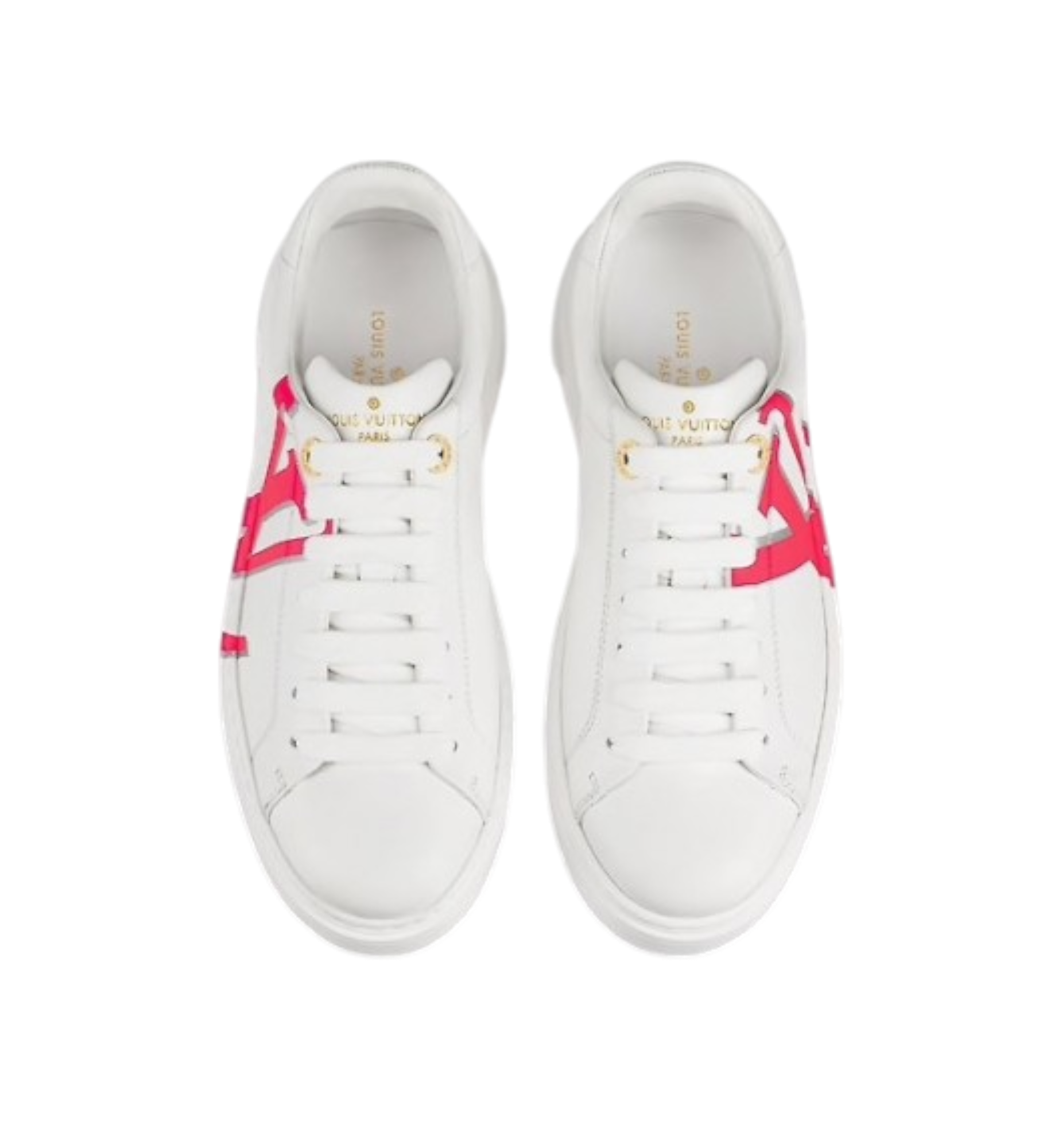 Louis Vuitton Sneaker Time Out White | Pink