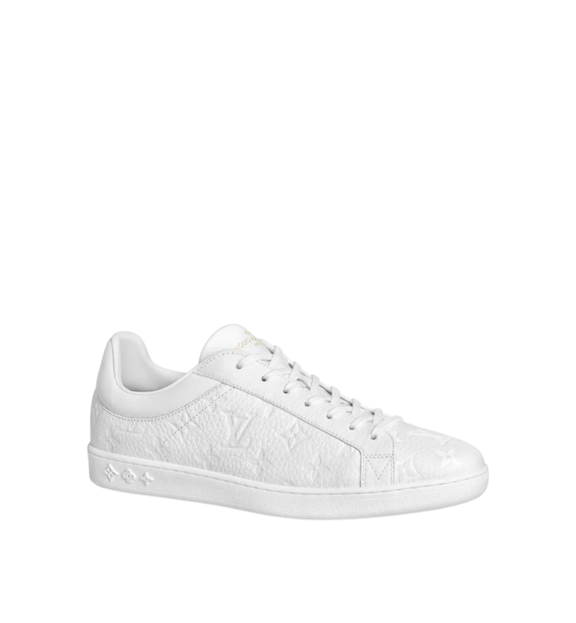 Louis Vuitton Luxembourg Sneaker Monogram White Leather Men