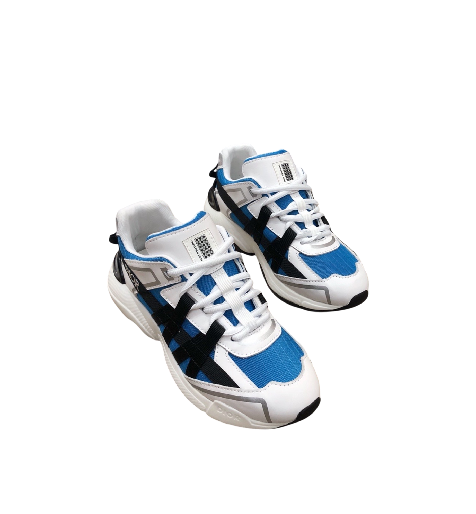 Dior B24 Runtek Sneaker White Blue