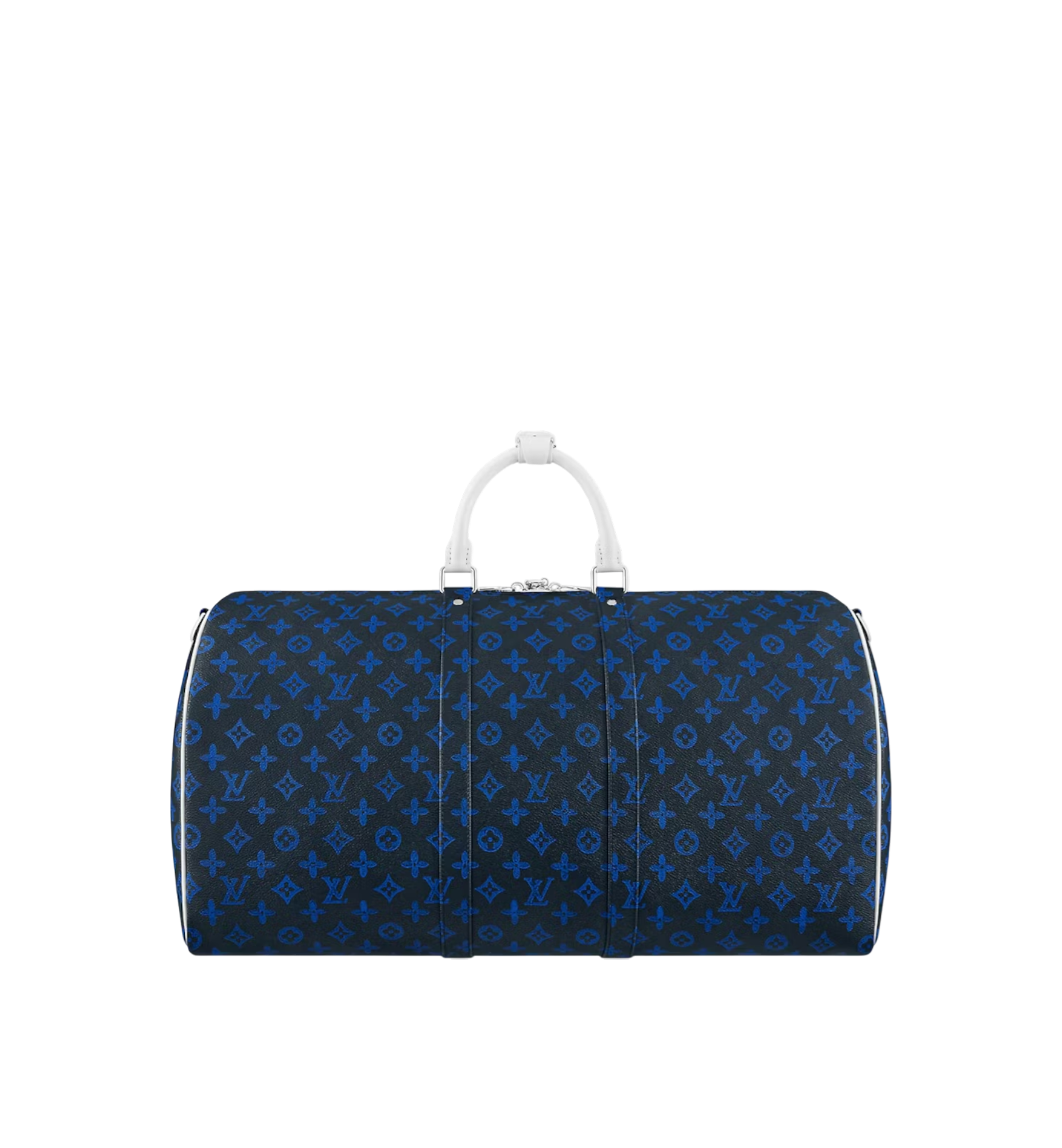 Louis Vuitton Virgil Abloh Keepall Blue Vintage Monogram