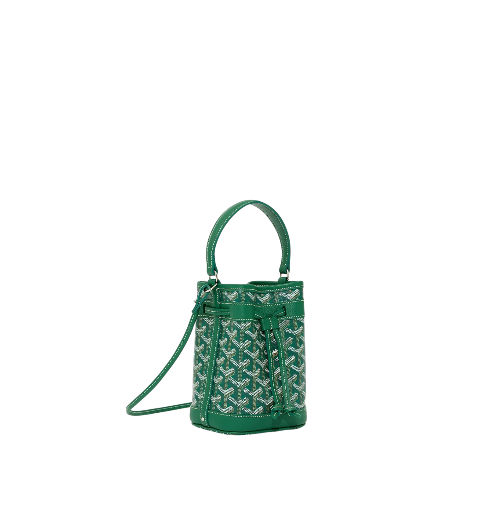 Goyard Sac Seau Petit Flot Mini Bucket Bag Green