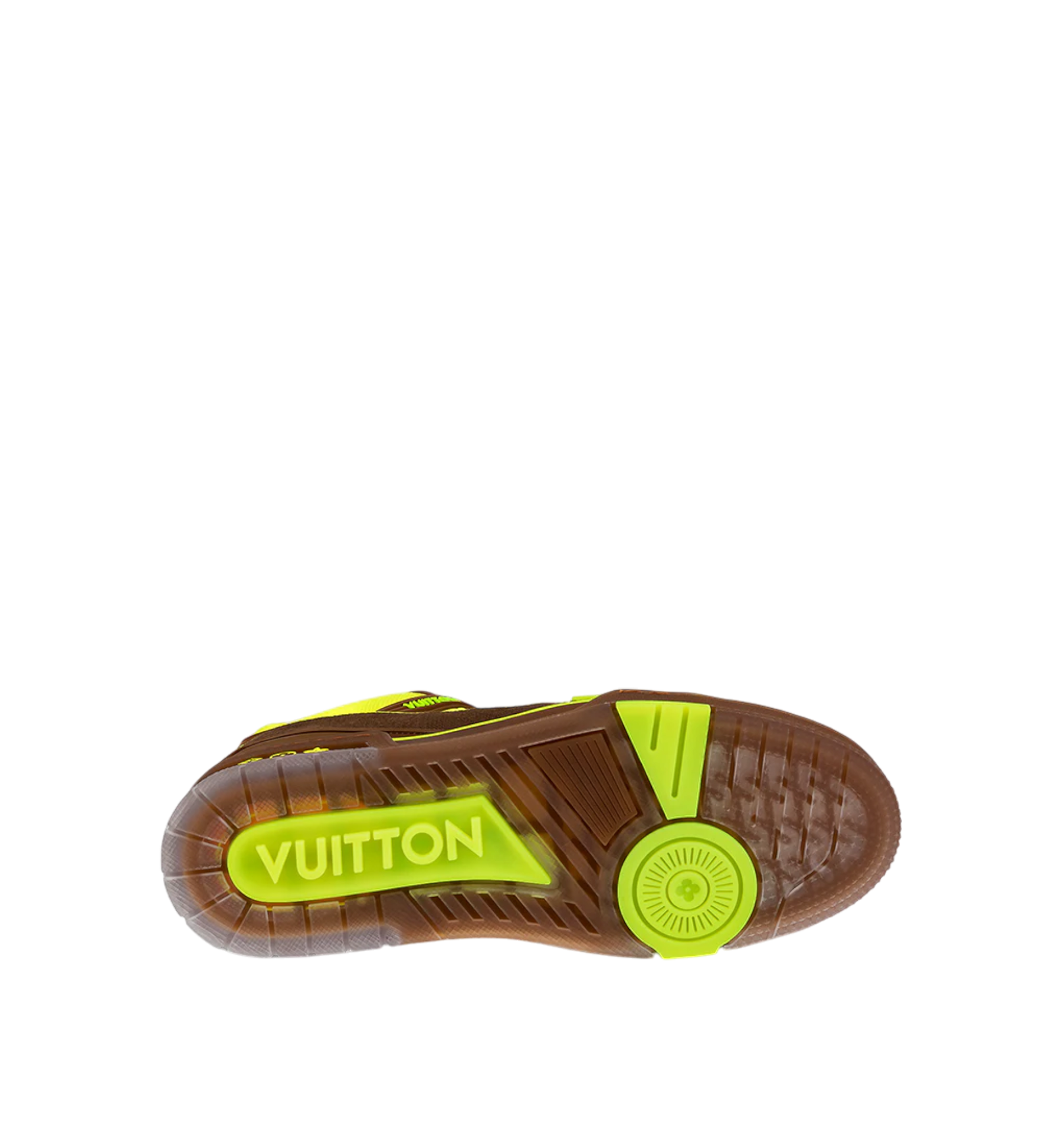 Louis Vuitton Sneaker Denim Brown Yellow Men